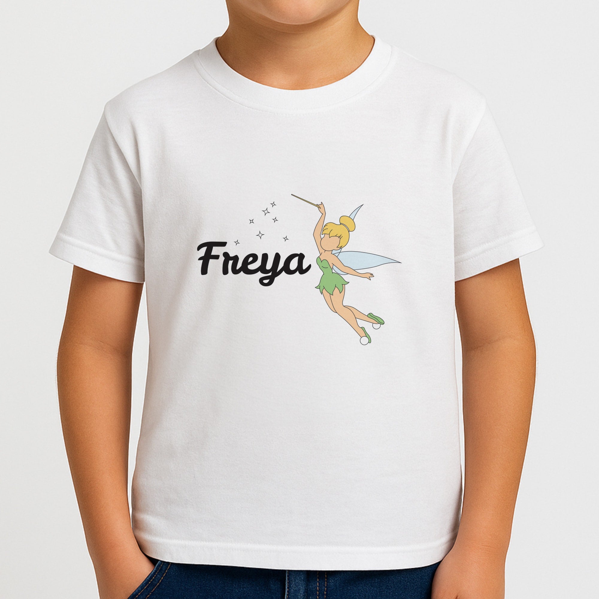 Tinkerbell - Personalised Fairytale Kids T-Shirt