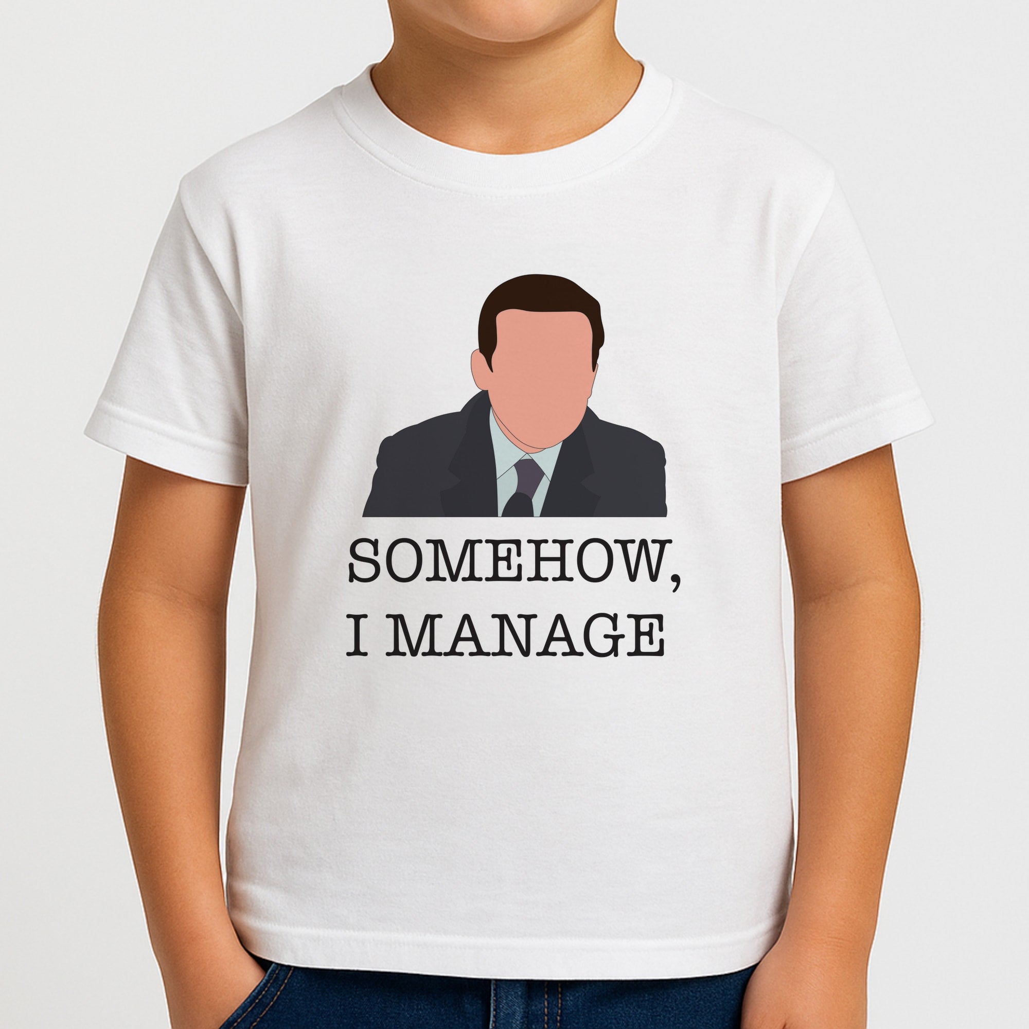 Somehow, I Manage Boys T-Shirt