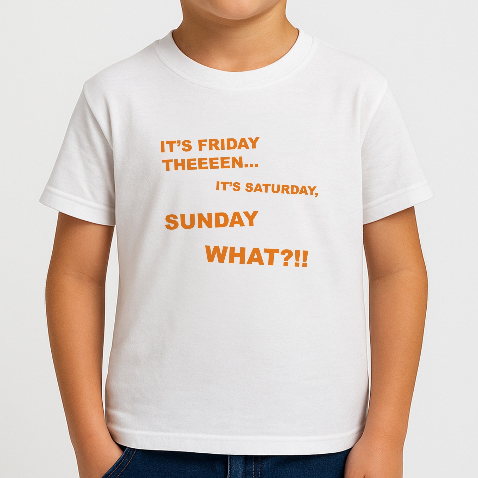 It's Friday Theeeen Boys T-Shirt