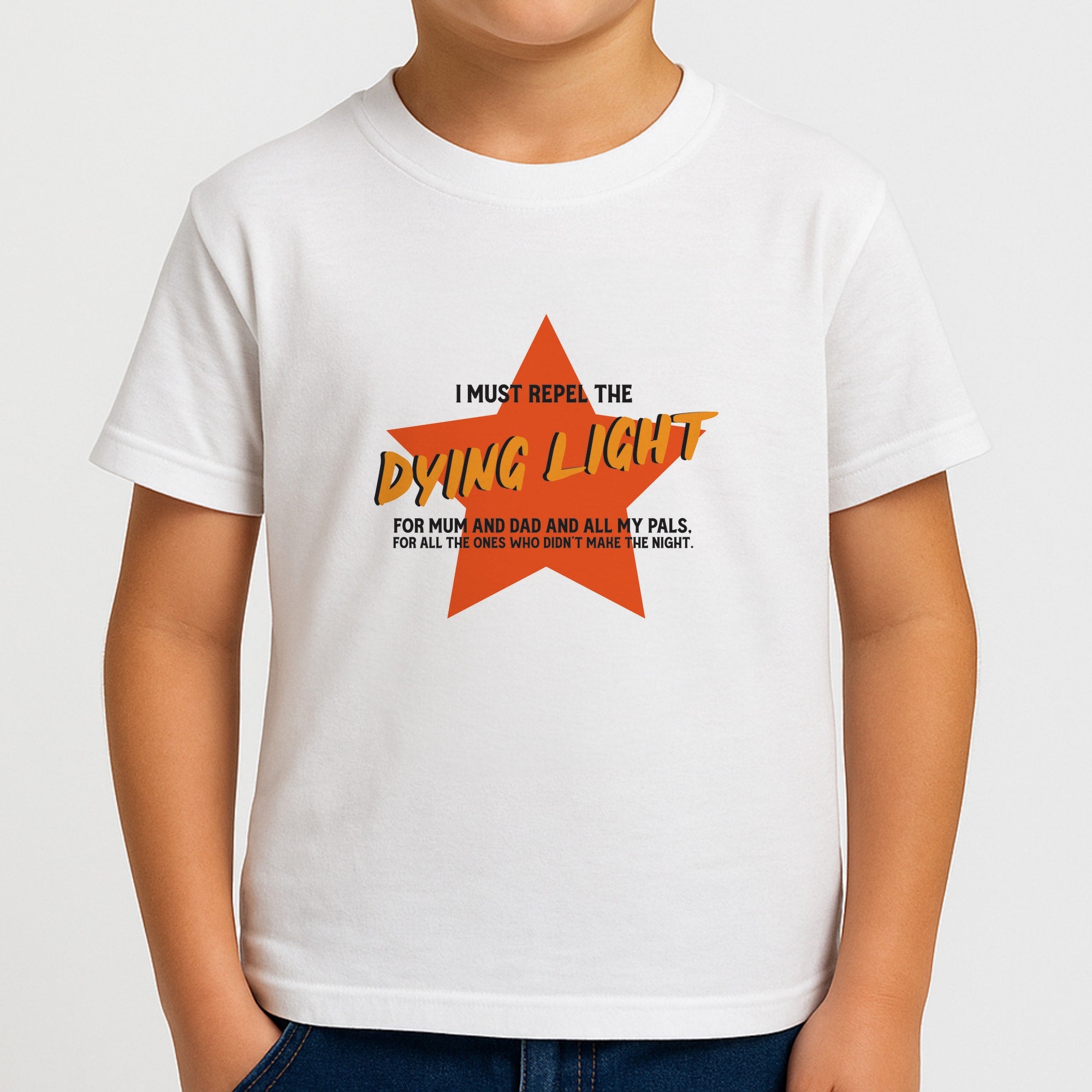 I Must Repel The Dying Light - Fender Boys T-Shirt