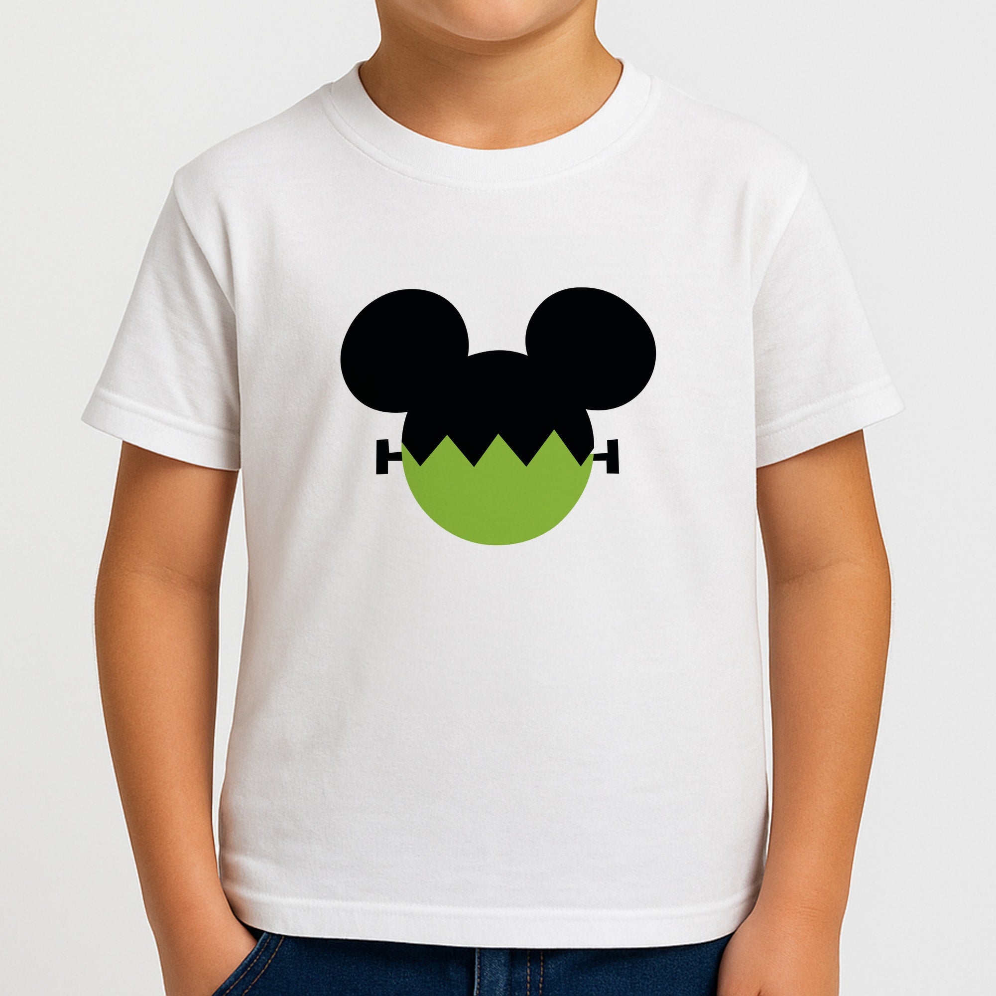 Frankenstein Mouse Halloween Boys T-Shirt