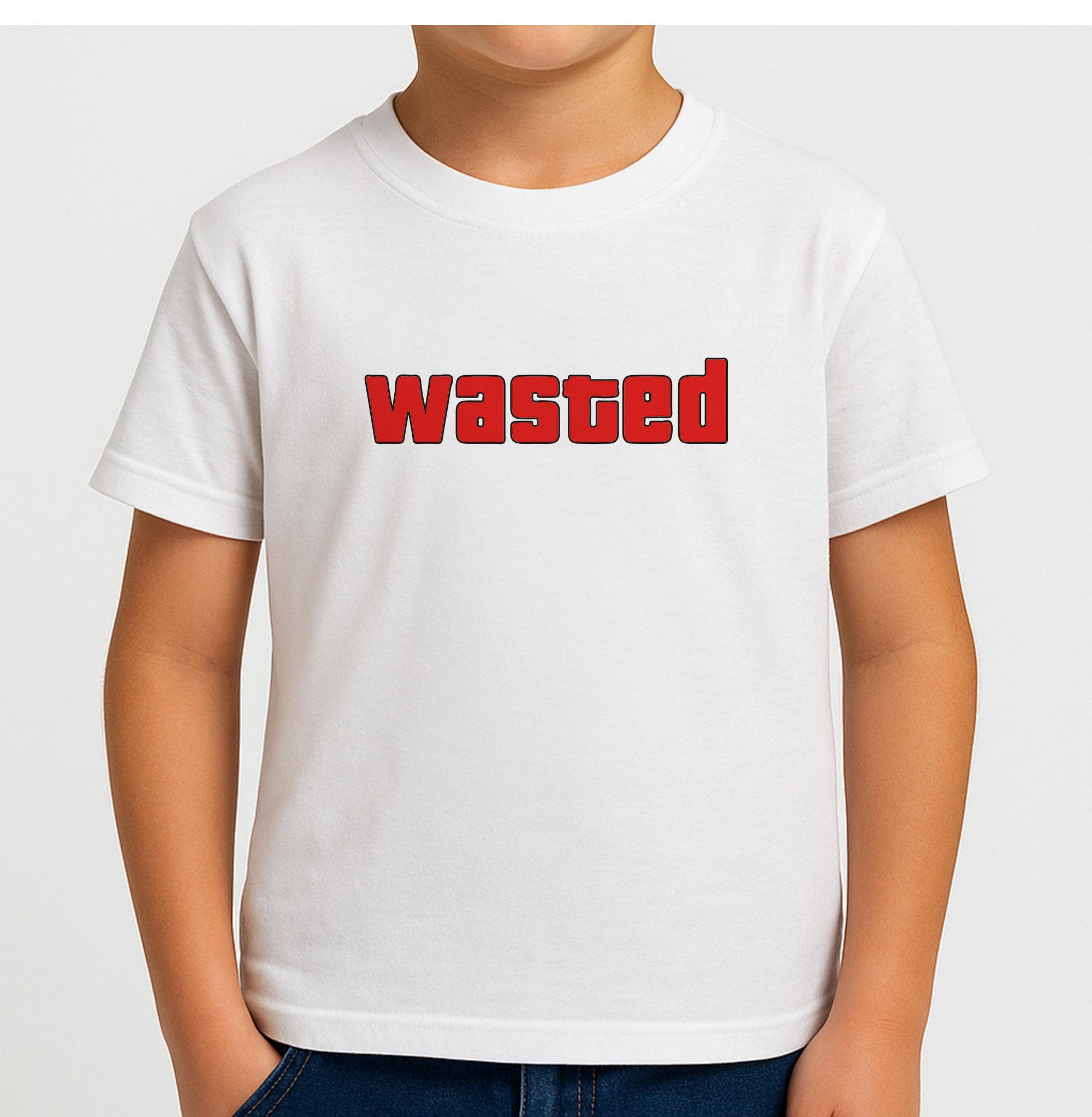 Wasted - Video Game Boys T-Shirt