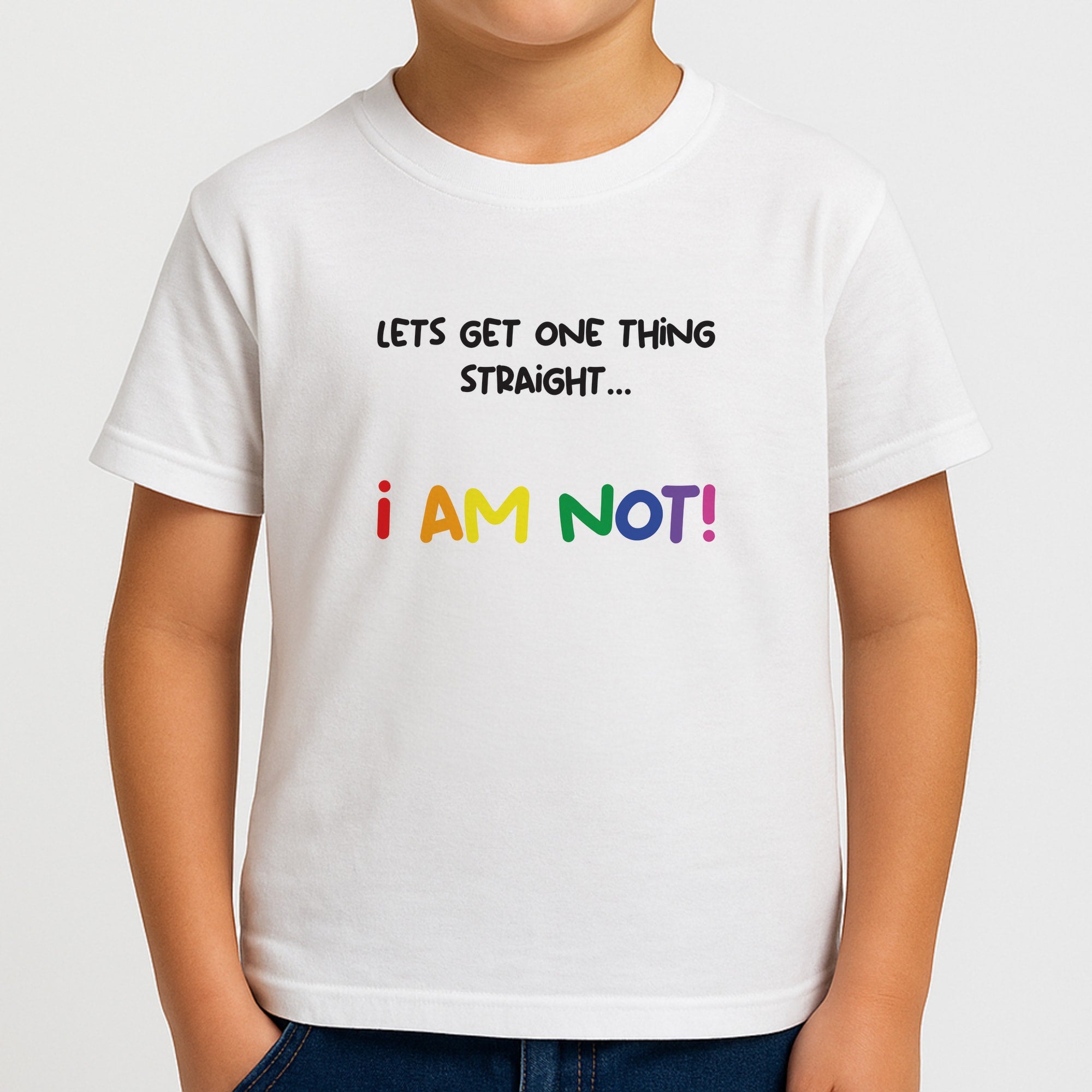 I Am Not - Pride Boys T-Shirt