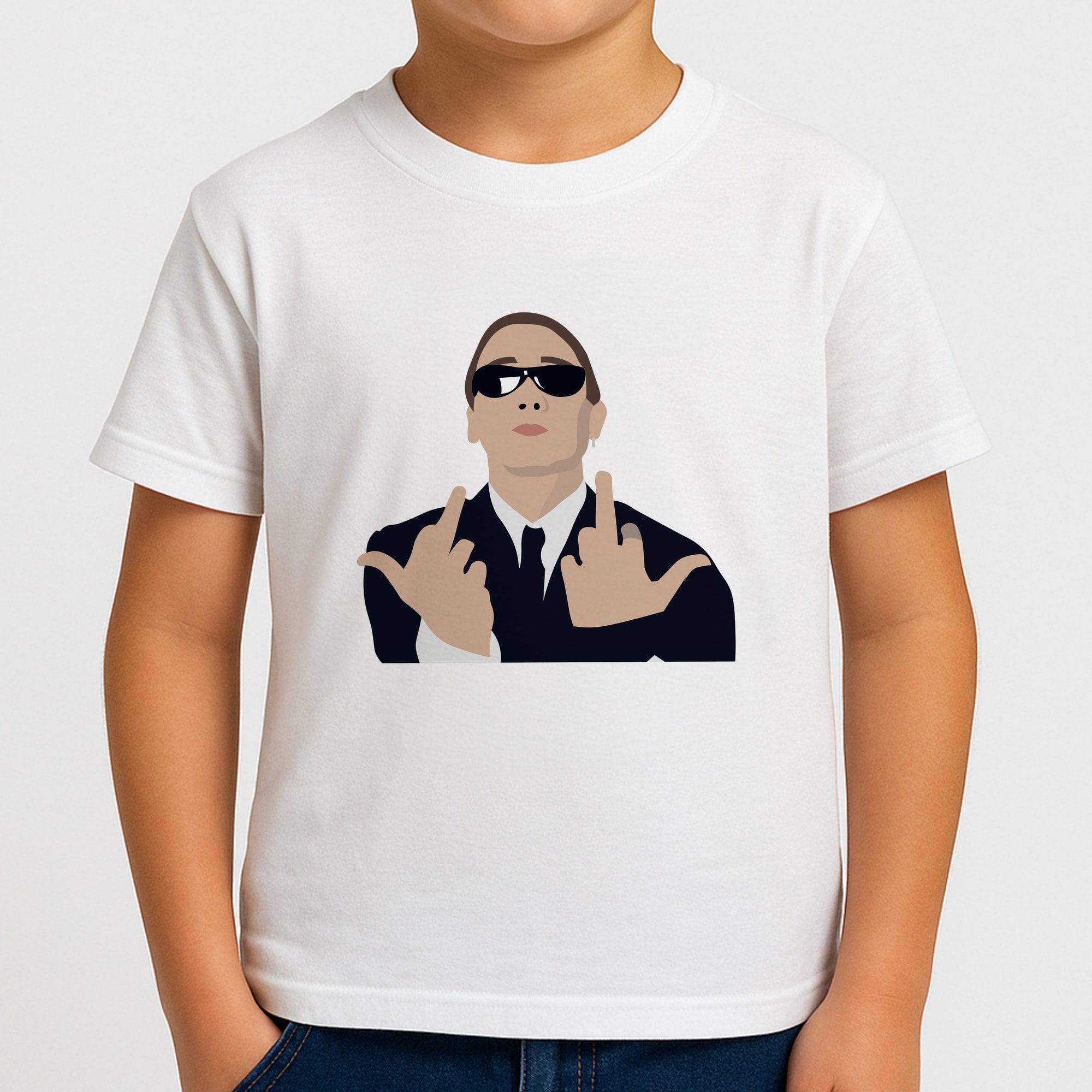 Middle Finger Kids T-Shirt