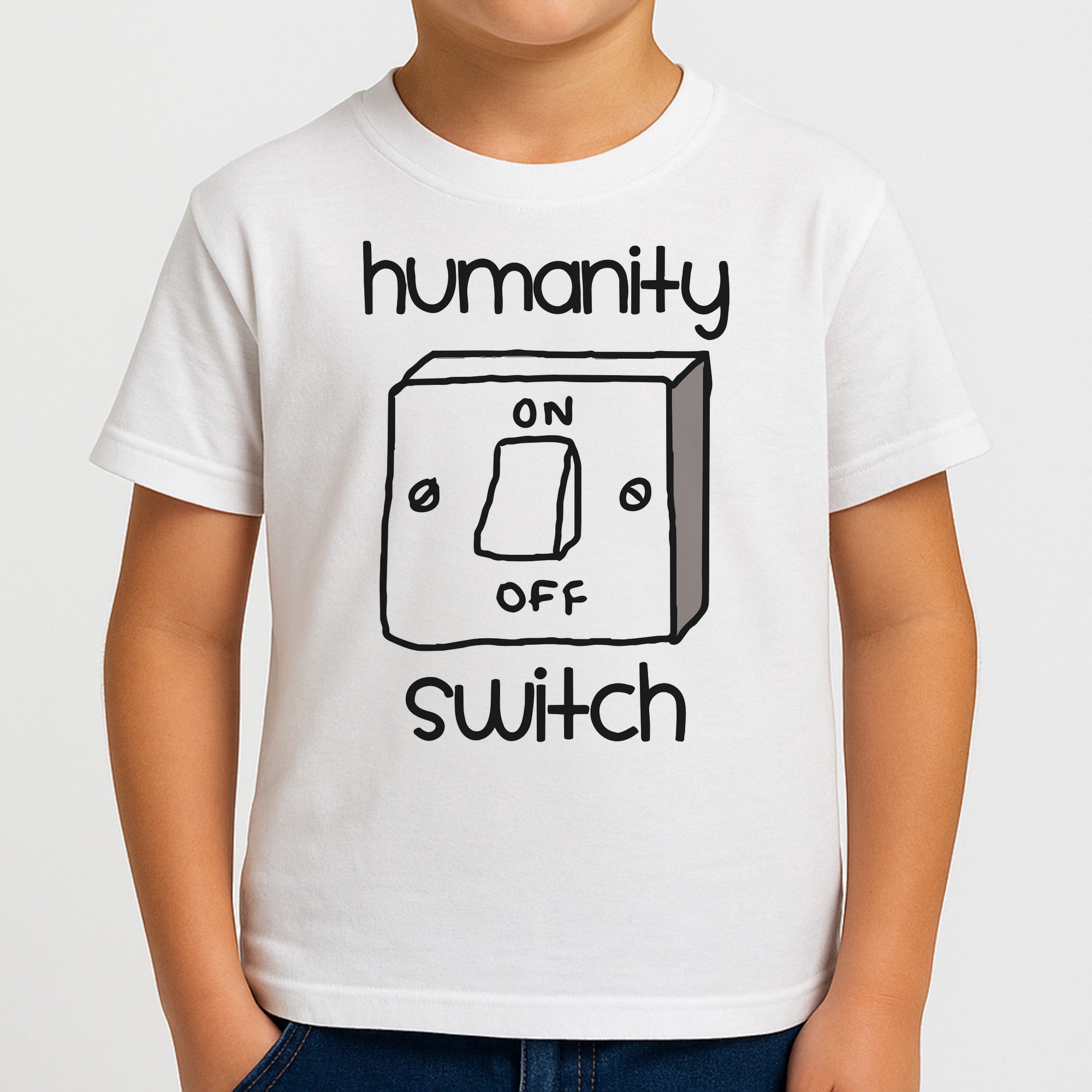 Humanity Switch - VD Kids T-Shirt