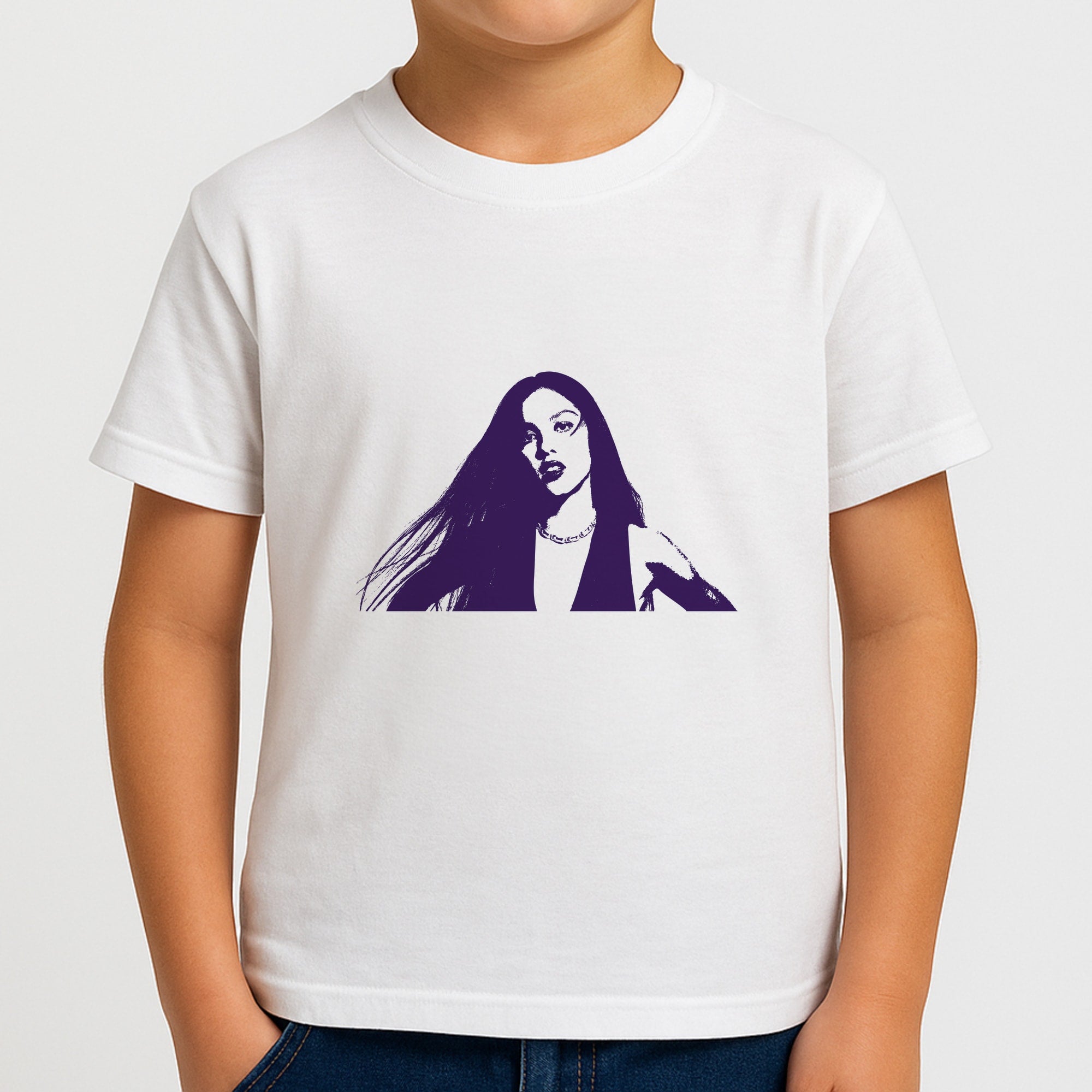 Stars And Butterflies Pattern Kids T-Shirt
