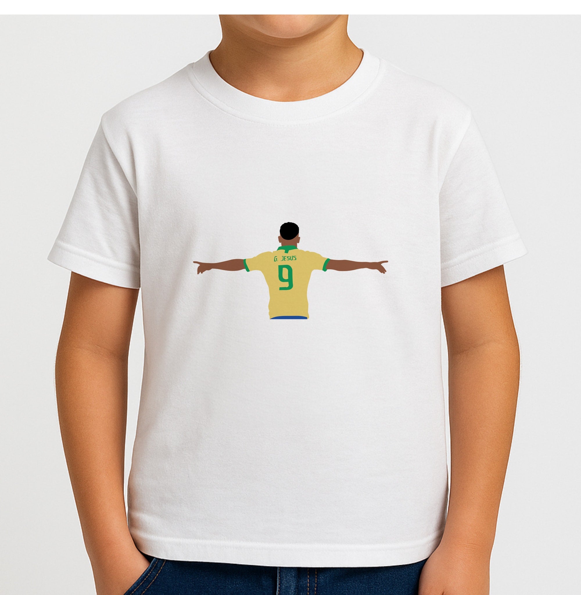 Jesus - Football Boys T-Shirt