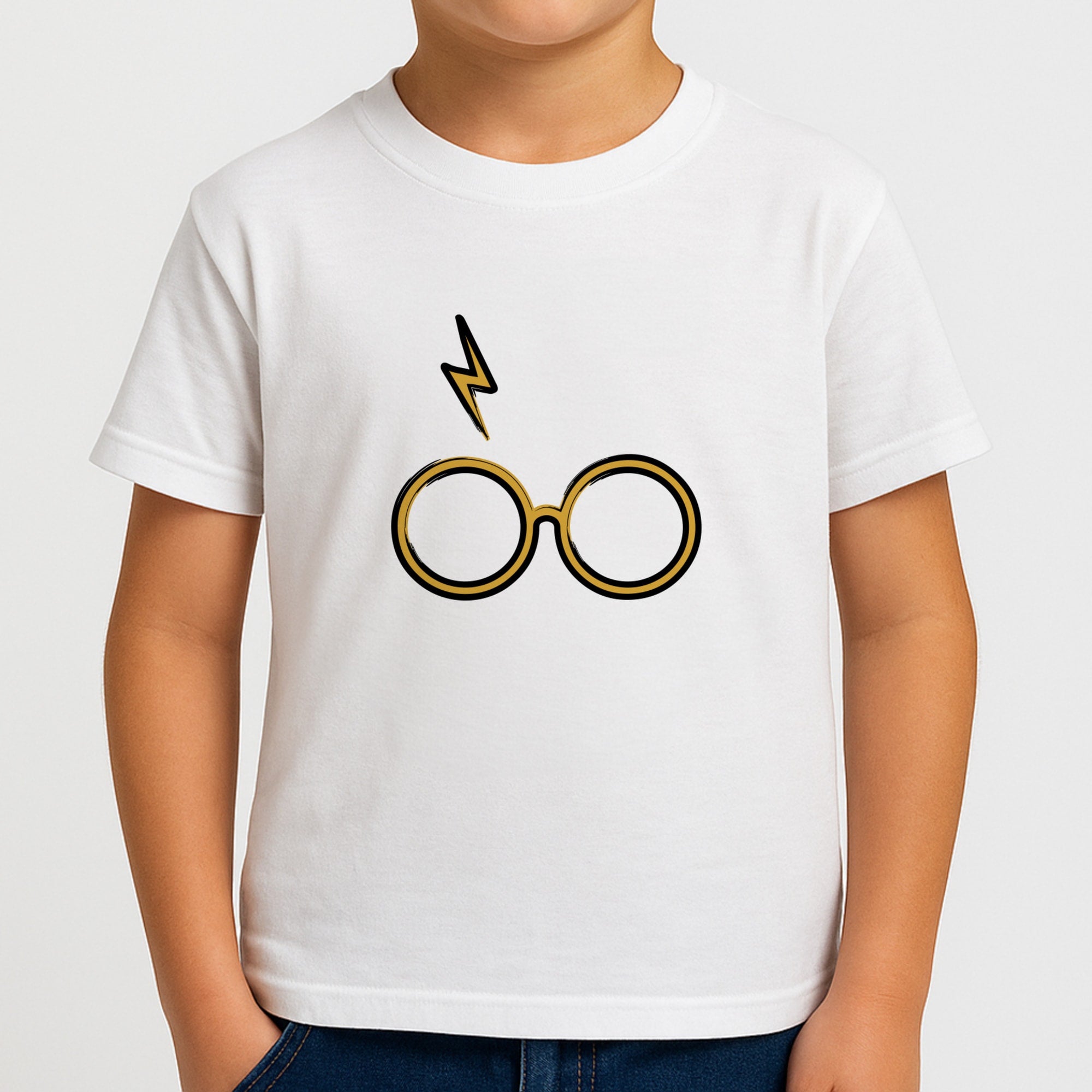 Glasses & Scar Boys T-Shirt