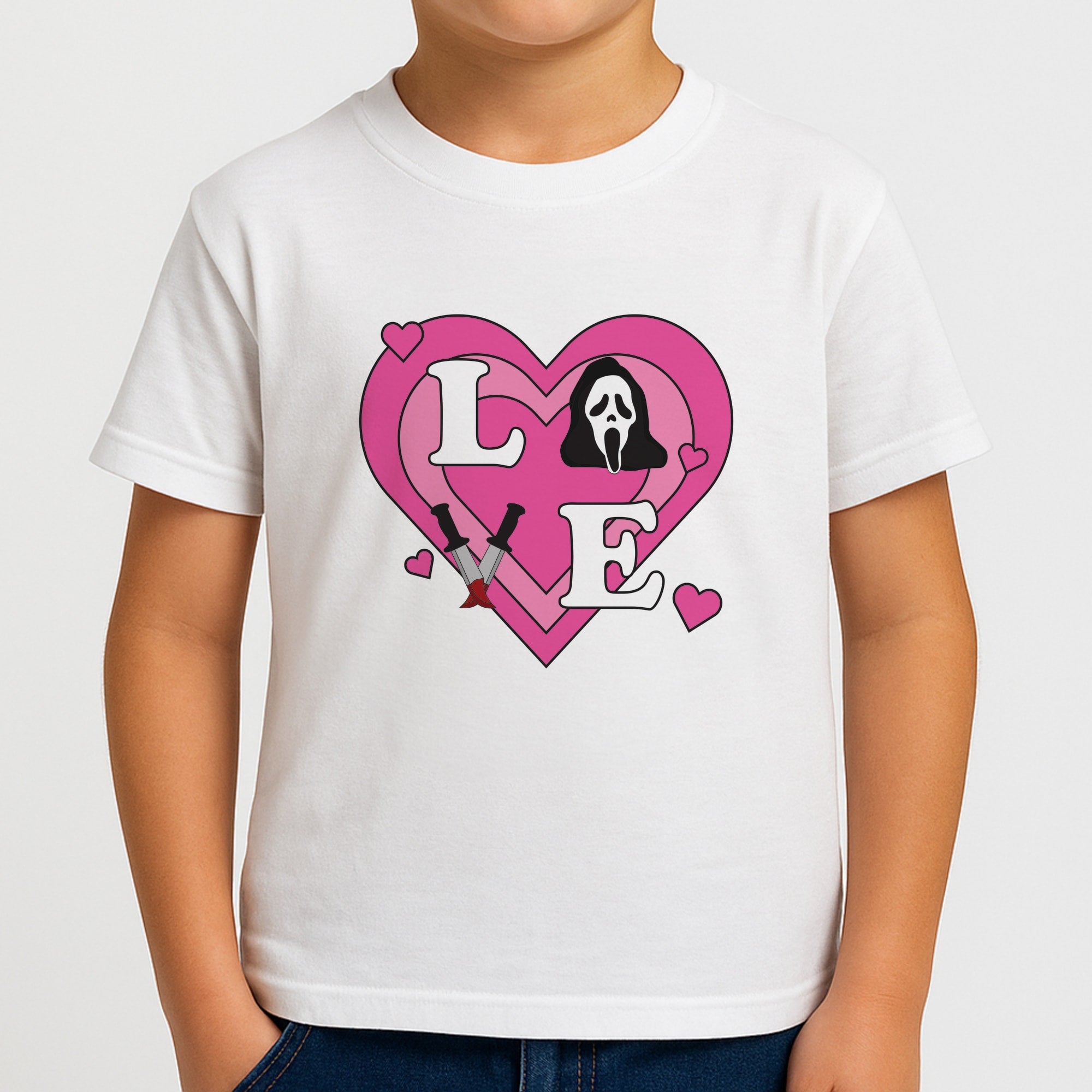 Love Ghost Kids T-Shirt