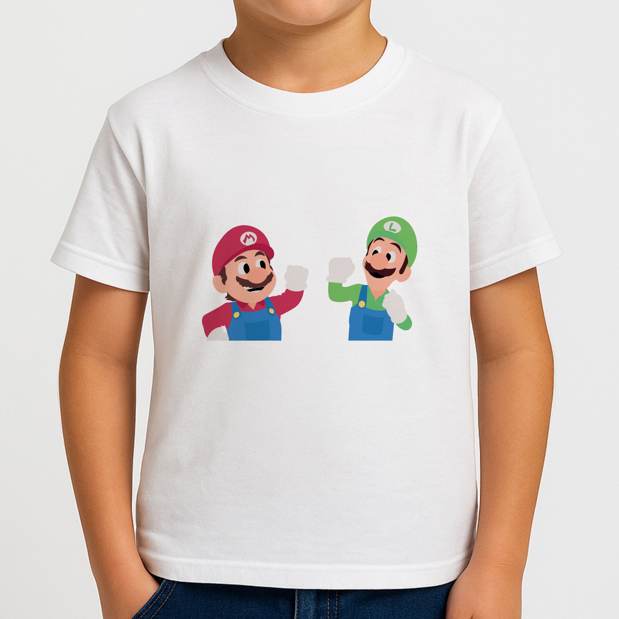 Mario And Luigi Kids T-Shirt