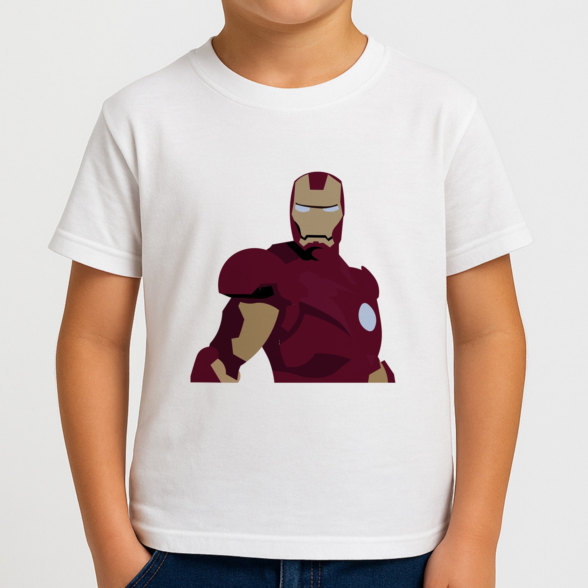 Iron man mask Boys T-Shirt