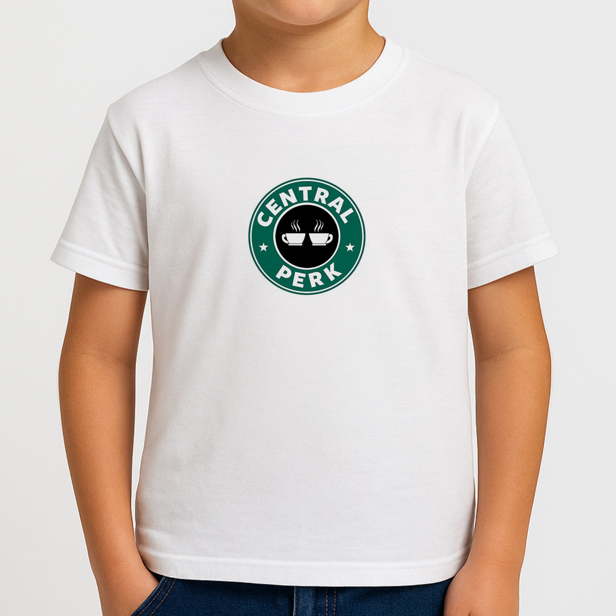 Central Perk - Coffee Logo Boys T-Shirt