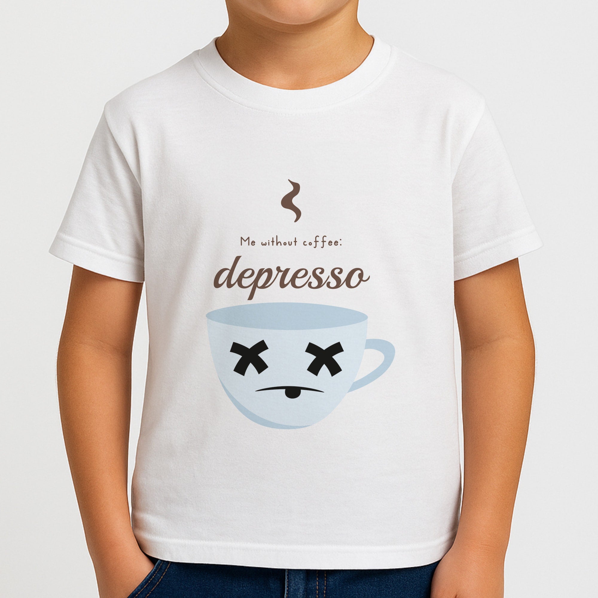 Depresso - Funny Quotes Boys T-Shirt