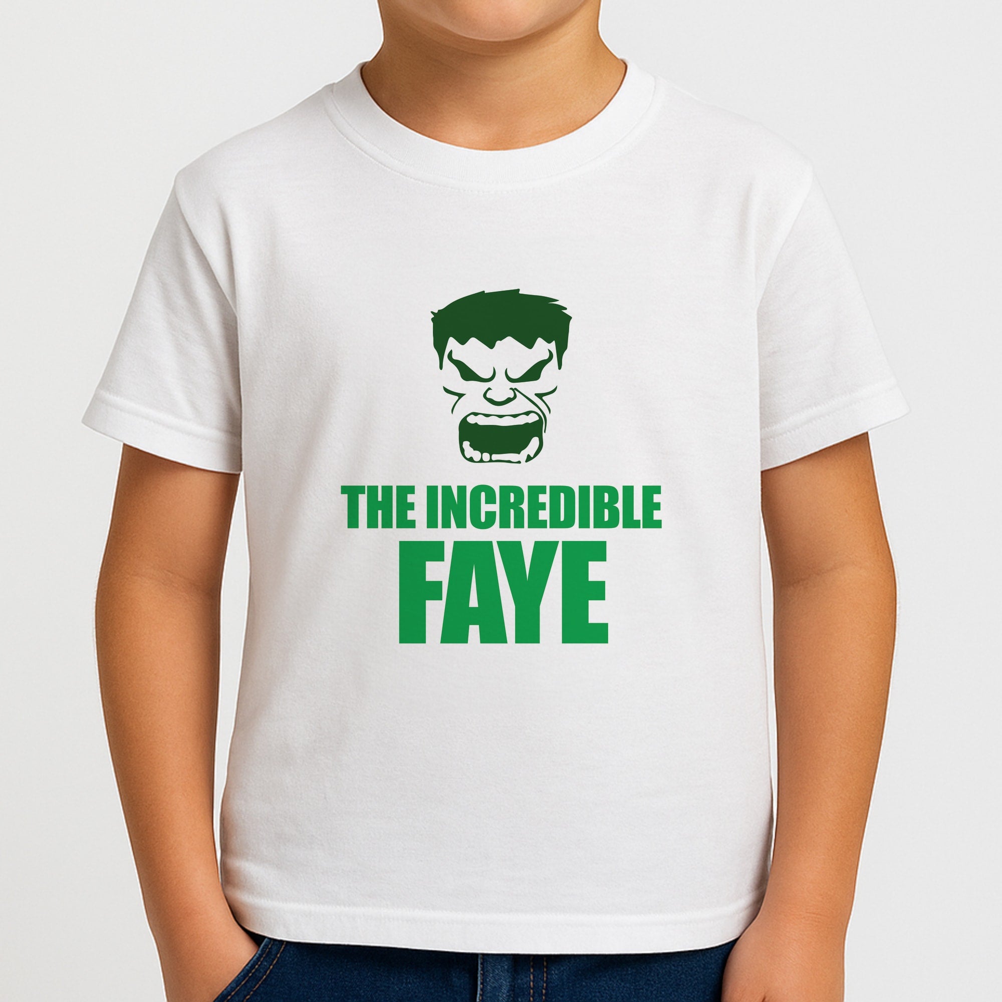Hulk - Personalised Superhero Comic Boys T-Shirt