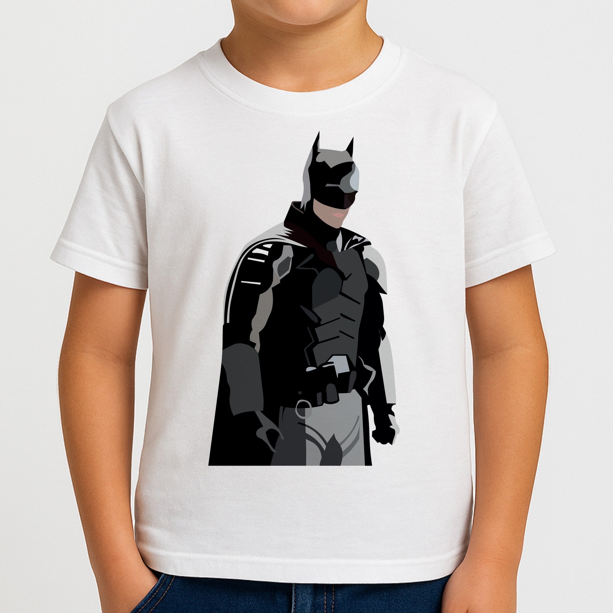 Black Bat Superhero Boys T-Shirt