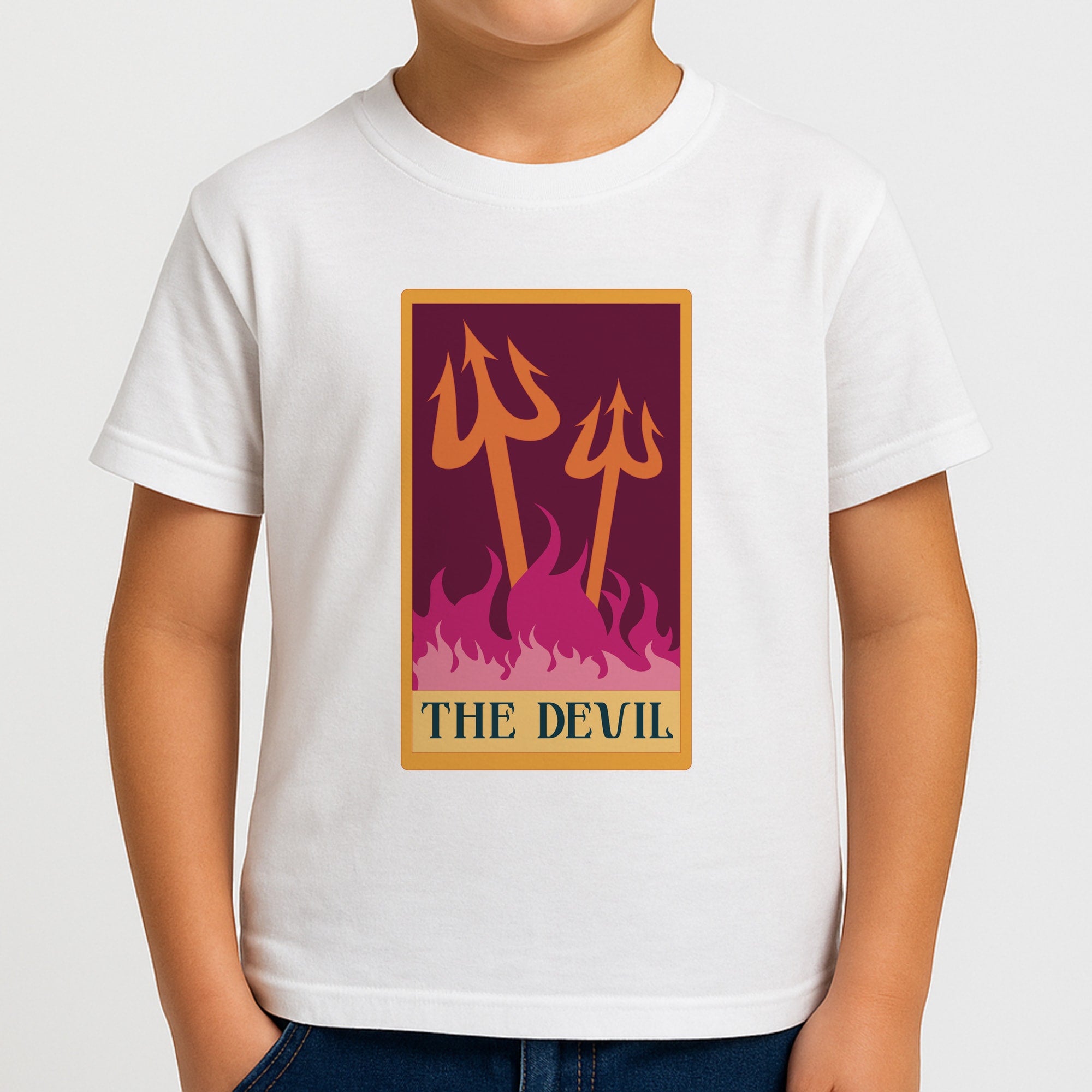 The Devil - Tarot Cards Boys T-Shirt