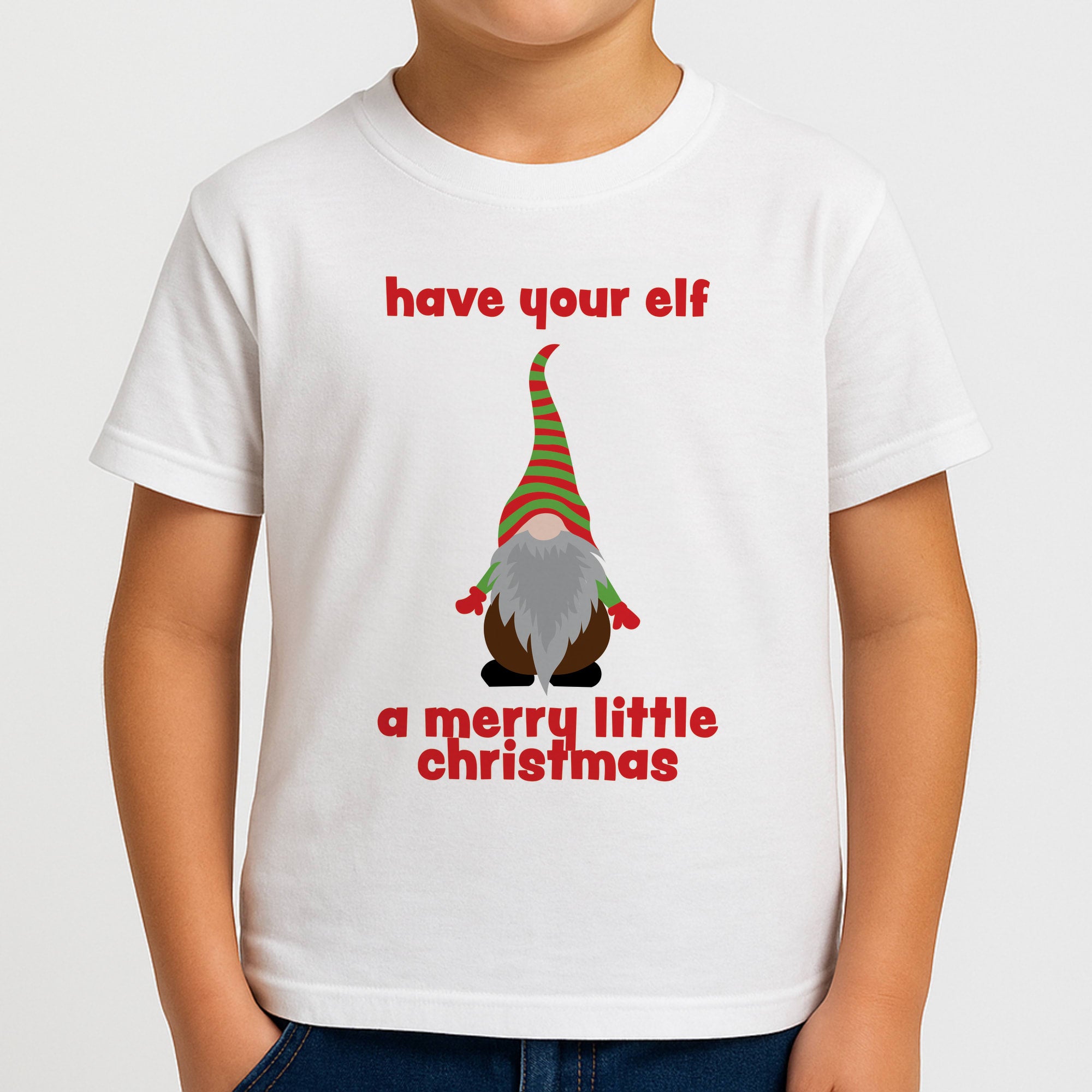Have Your Elf A Merry Little Christmas Boys T-Shirt
