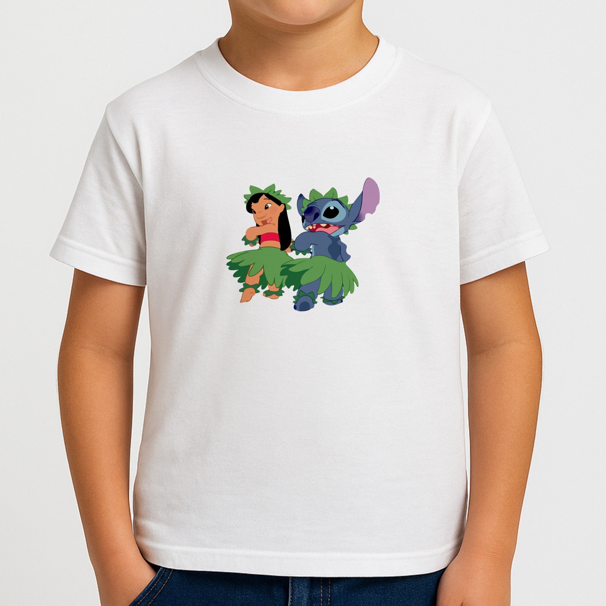 Lilo And Alien Blue Hoola Boys T-Shirt