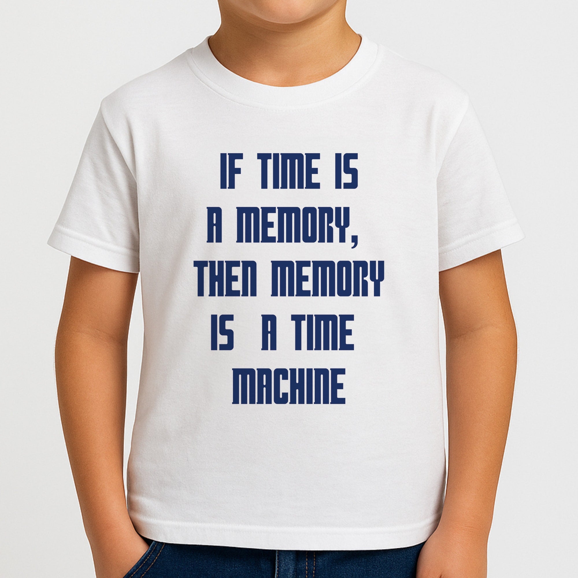 If Time Is A Memory - Doctor Who Boys T-Shirt