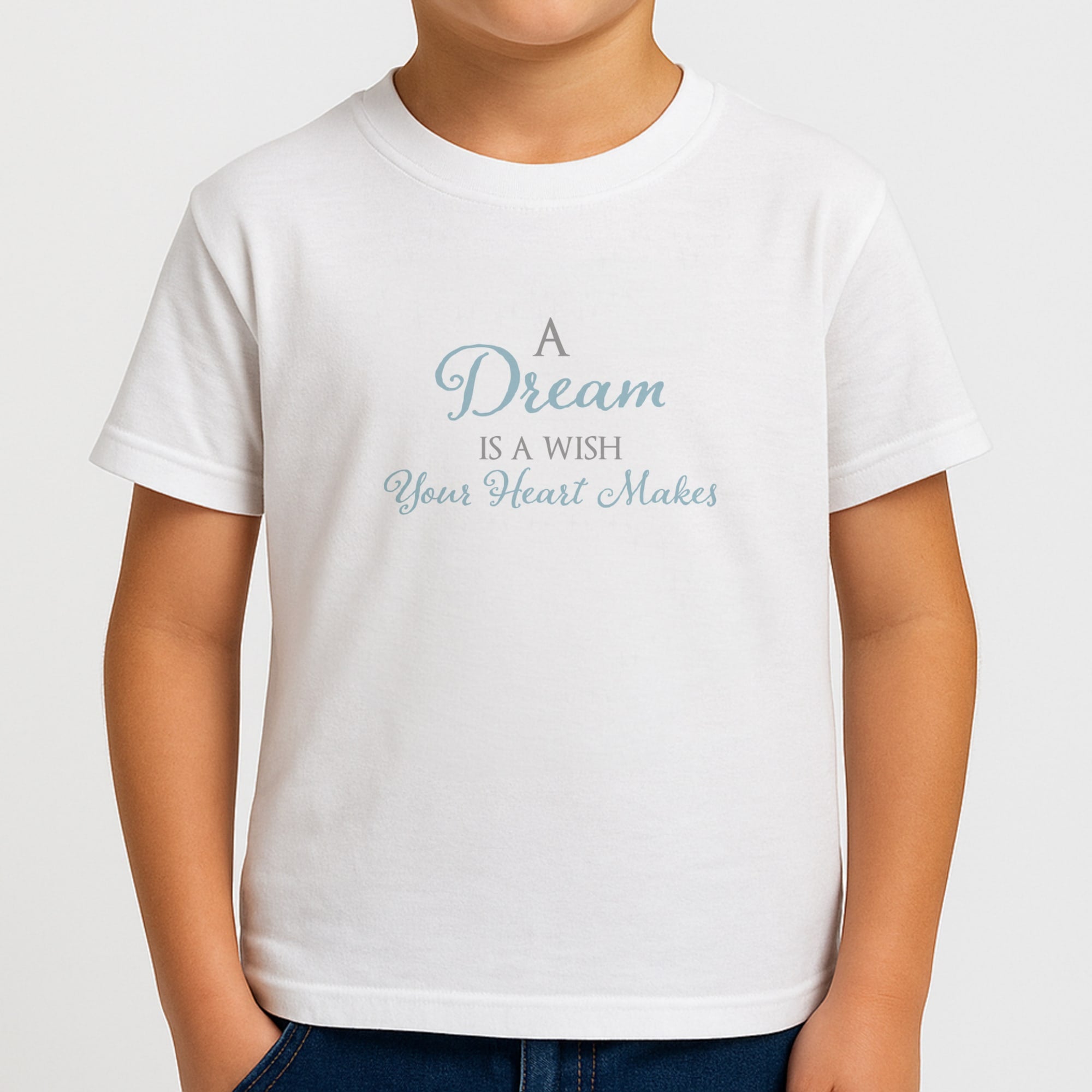 A Dream Is A Wish Your Heart Makes Boys T-Shirt