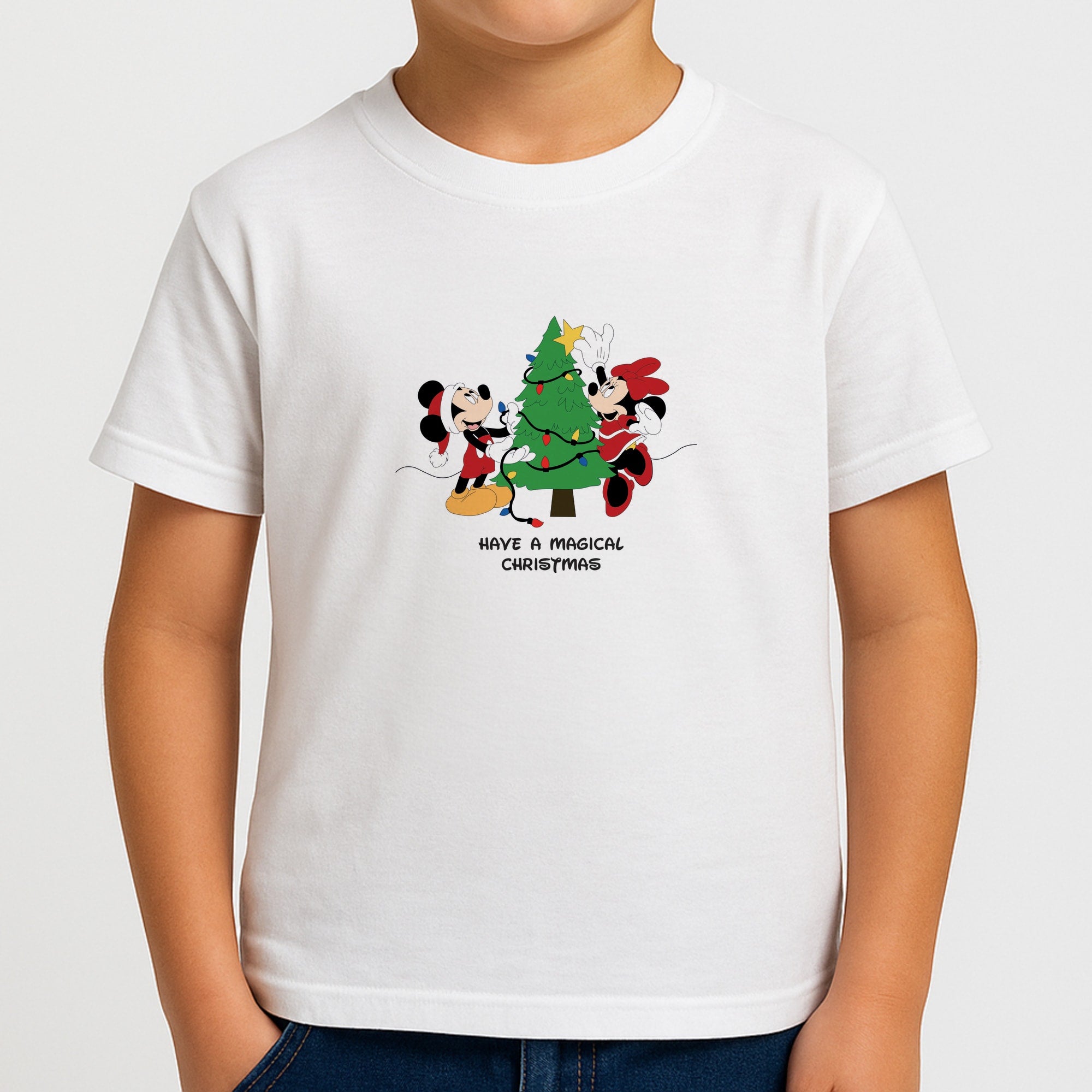 Festive Fairytale Mice - Christmas Boys T-Shirt