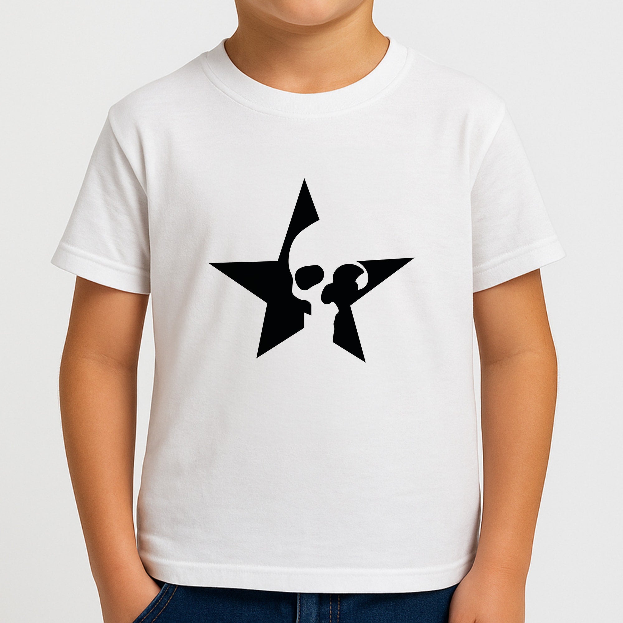 Skulls And Stars - Skate Aesthetic Boys T-Shirt