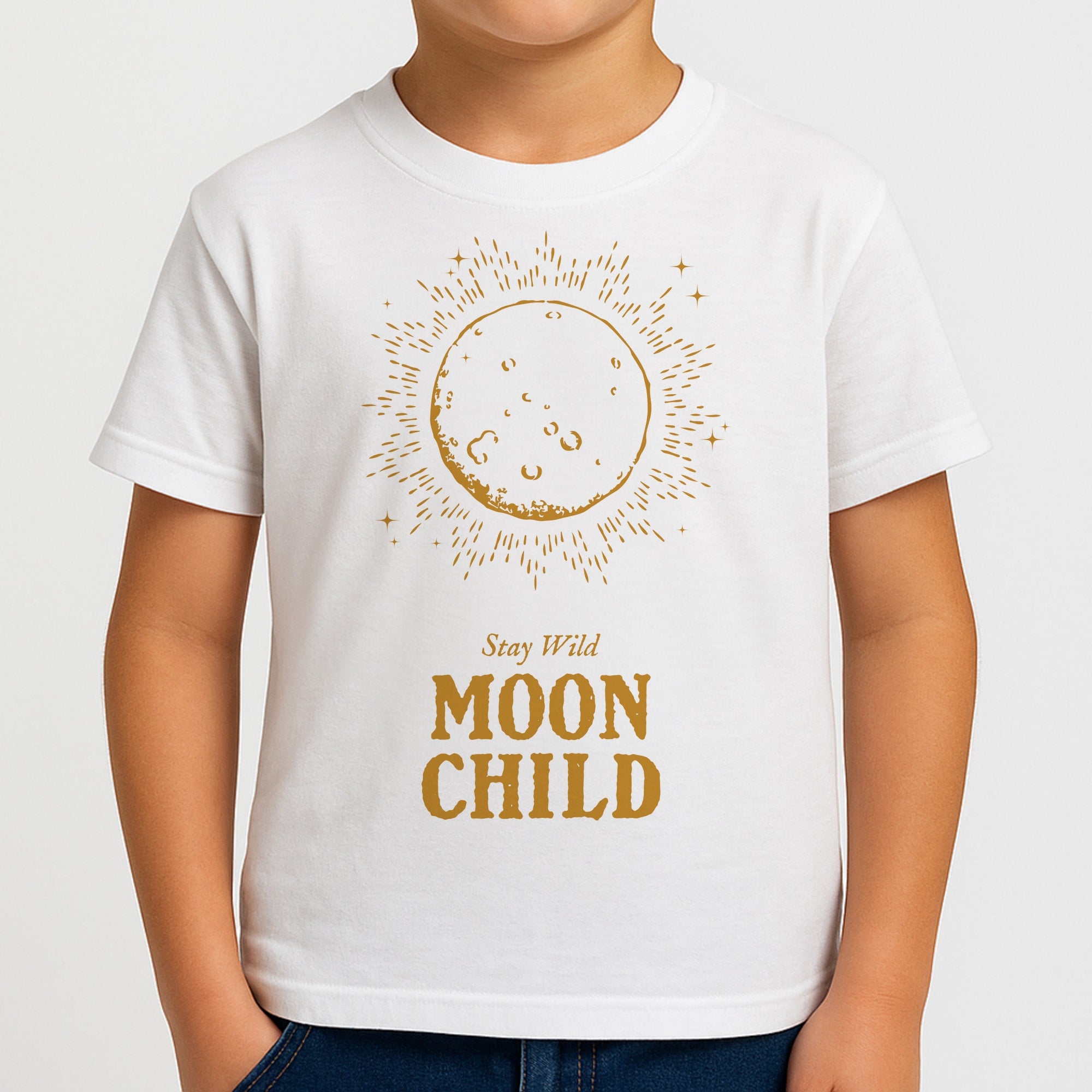 Stay Wild, Moon Child Boys T-Shirt