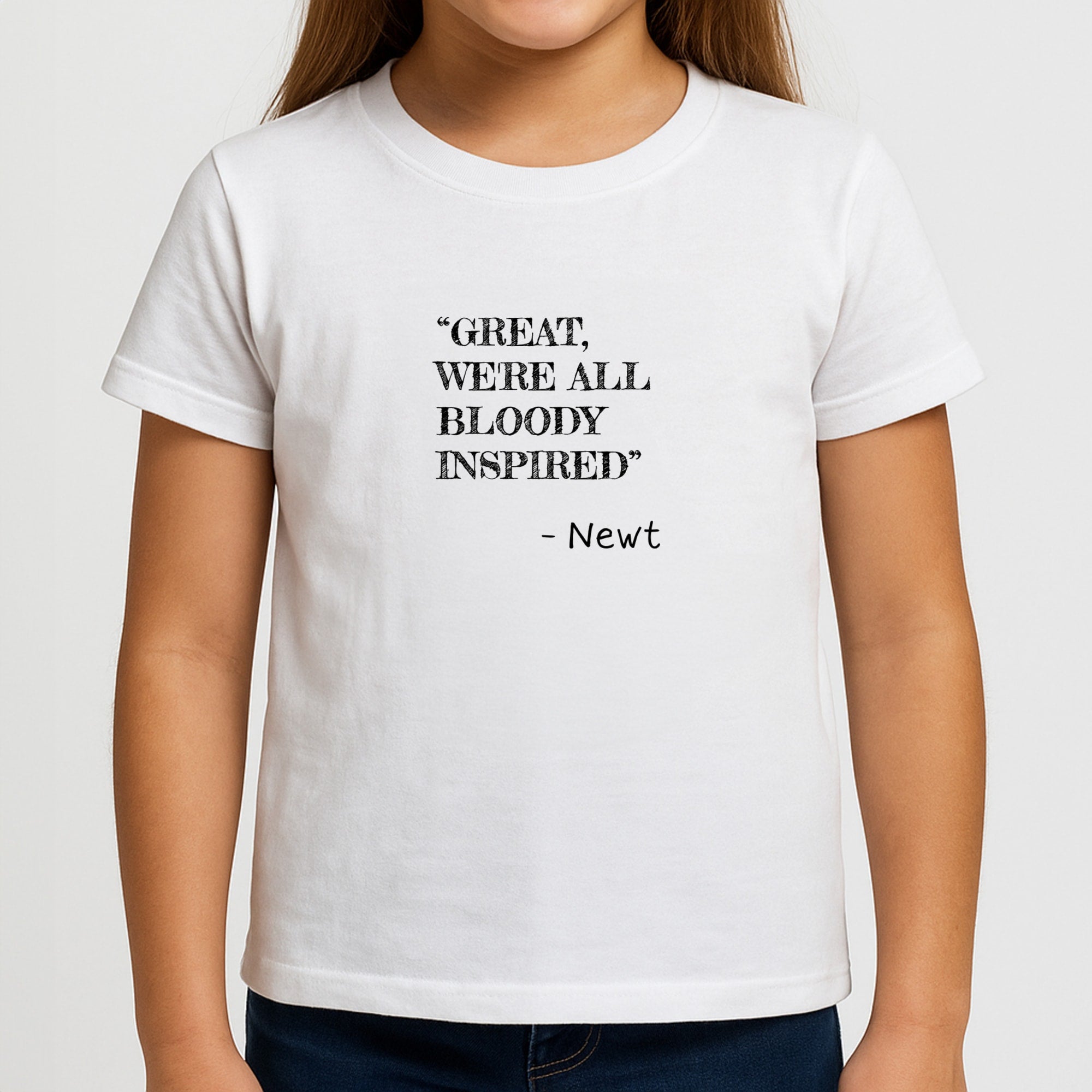 Great, We're All Bloody Inspired - Newt Girls T-Shirt