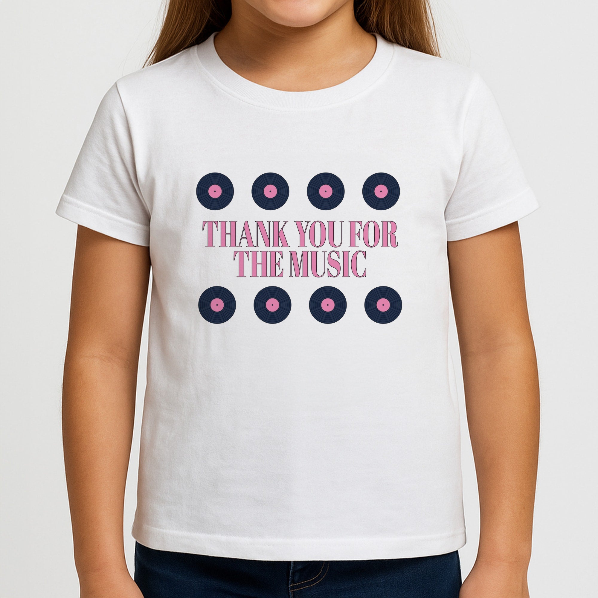 Thank You For The Music - Mamma Mia Girls T-Shirt