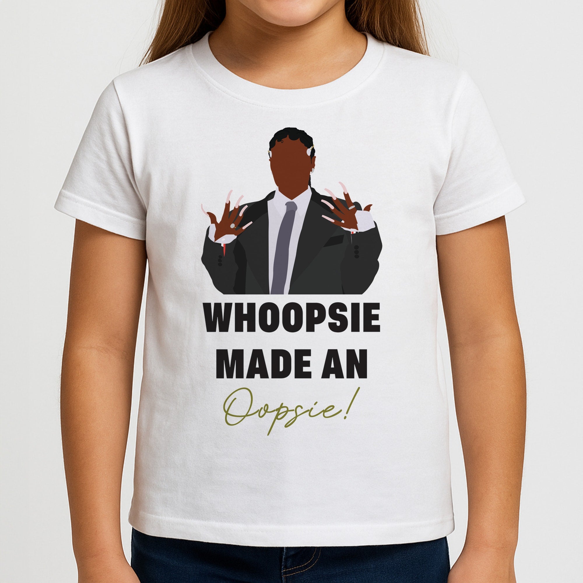 Whoopsie Made An Oopsie Girls T-Shirt