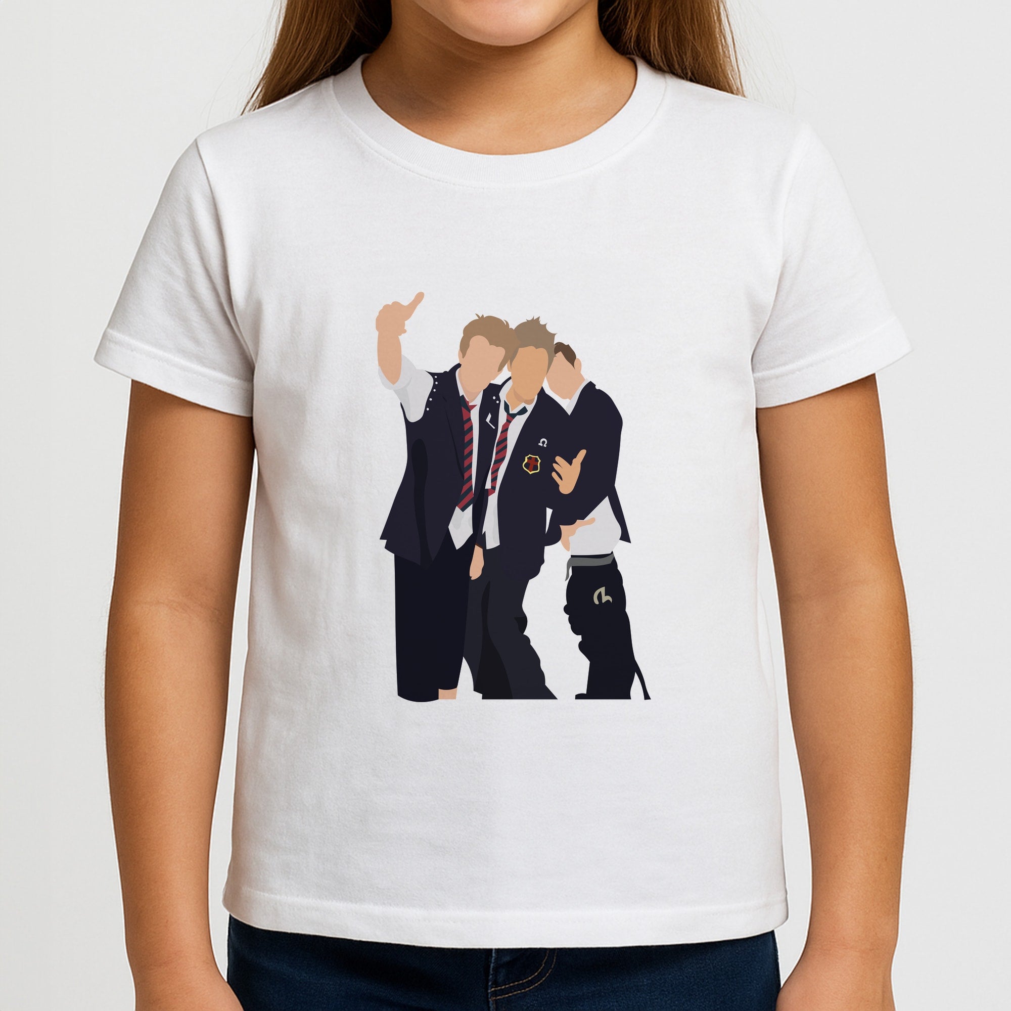 School Clothes - Bust Band Girls T-Shirt