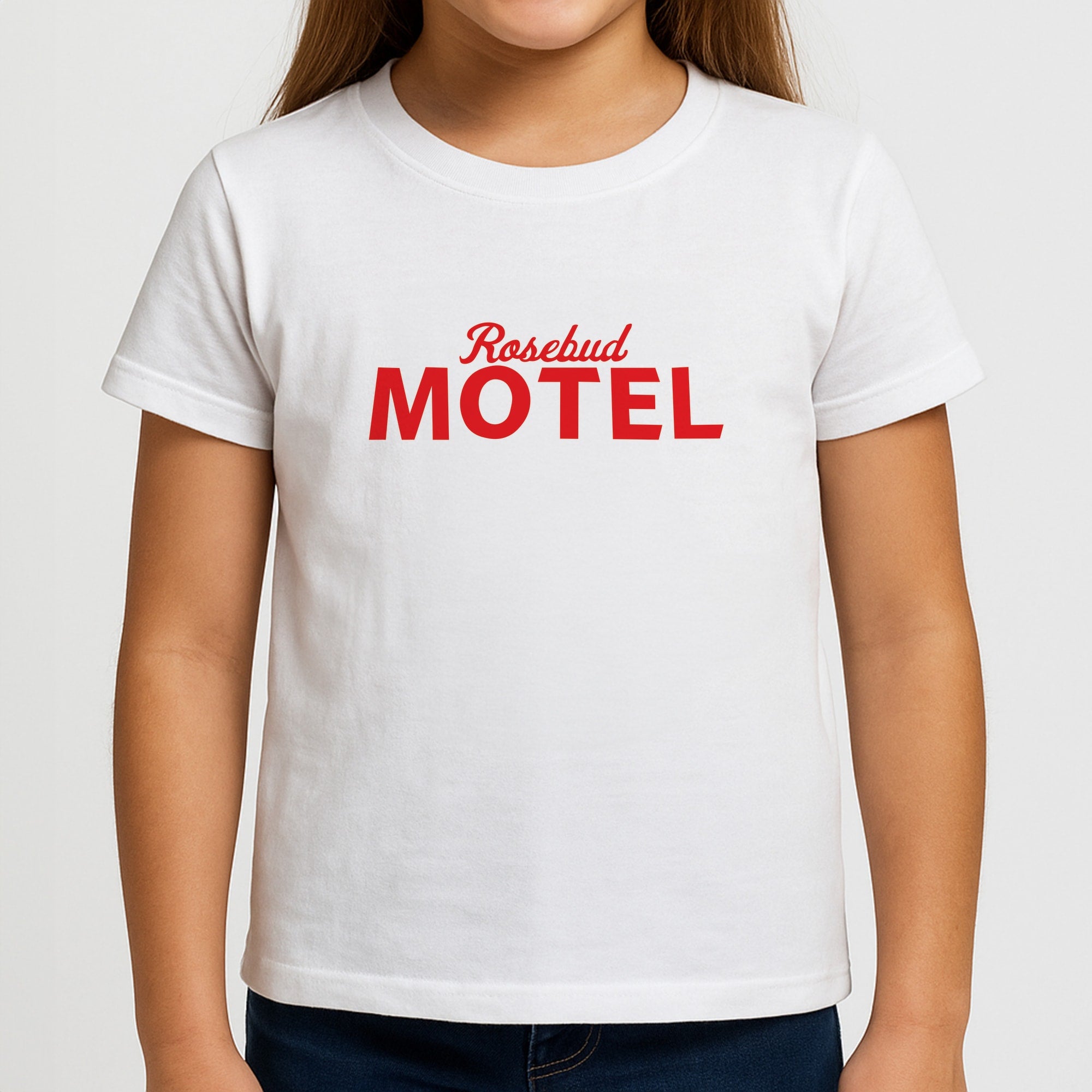 Rosebud Motel Girls T-Shirt