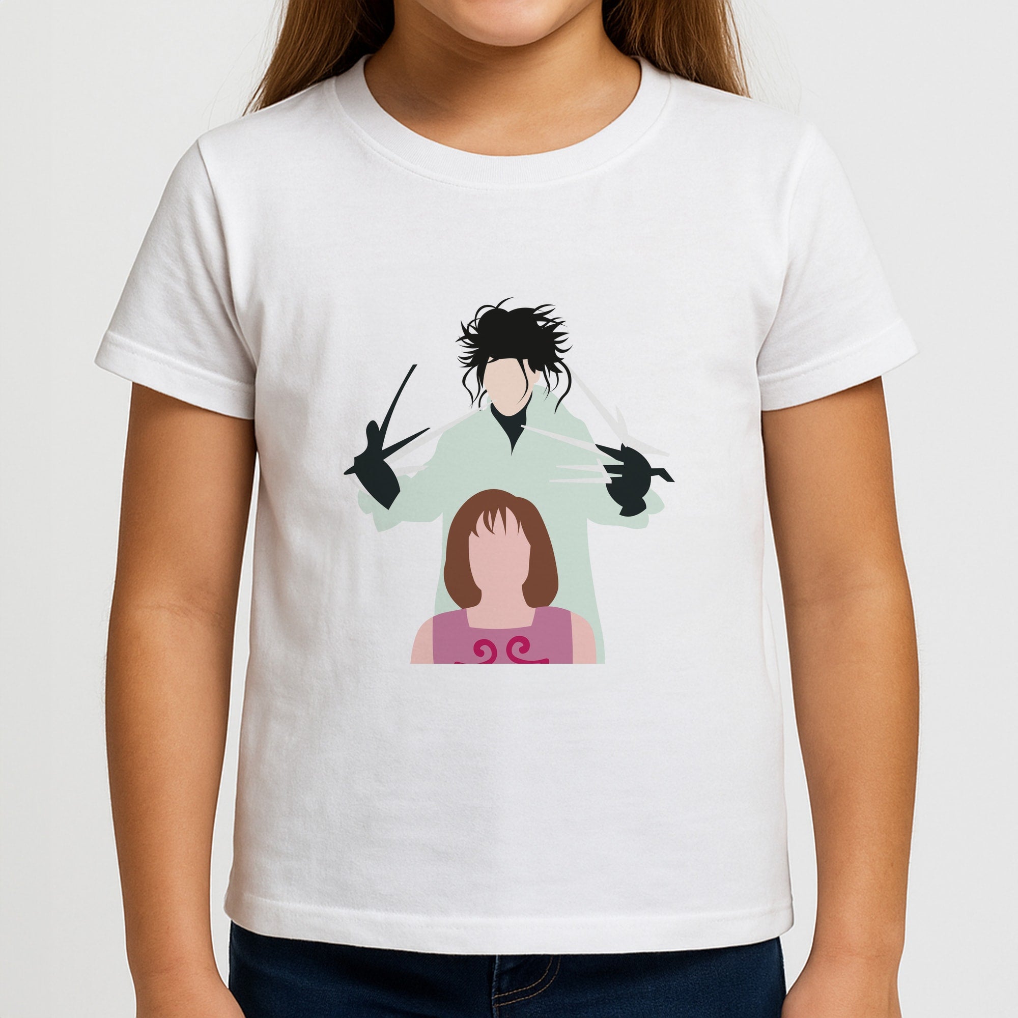 Standing - Scissorhands Girls T-Shirt