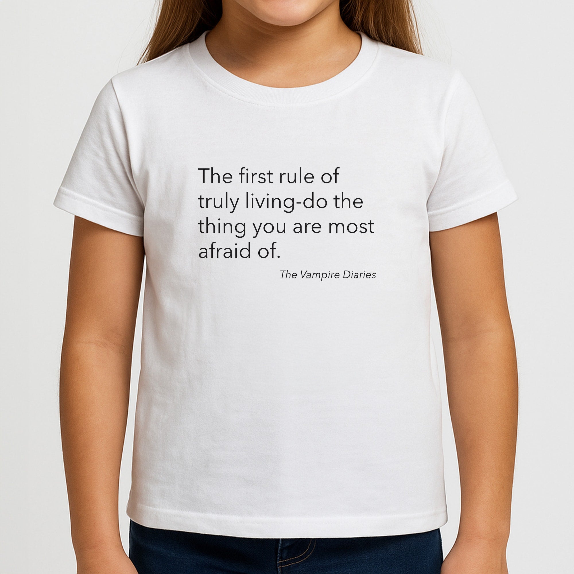 The First Rule Of Truly Living - VD Girls T-Shirt