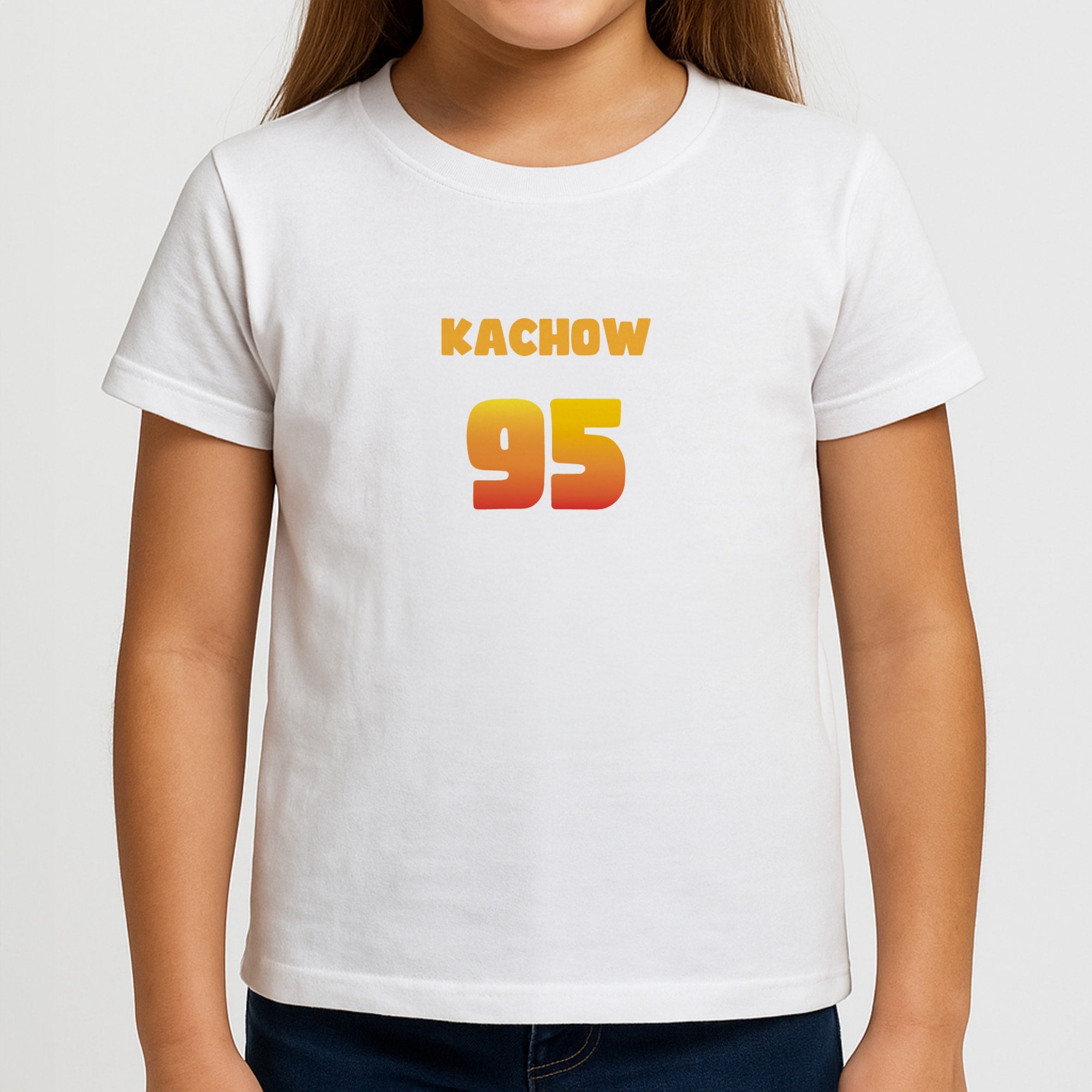 Kachow 95 - Cars Girls T-Shirt