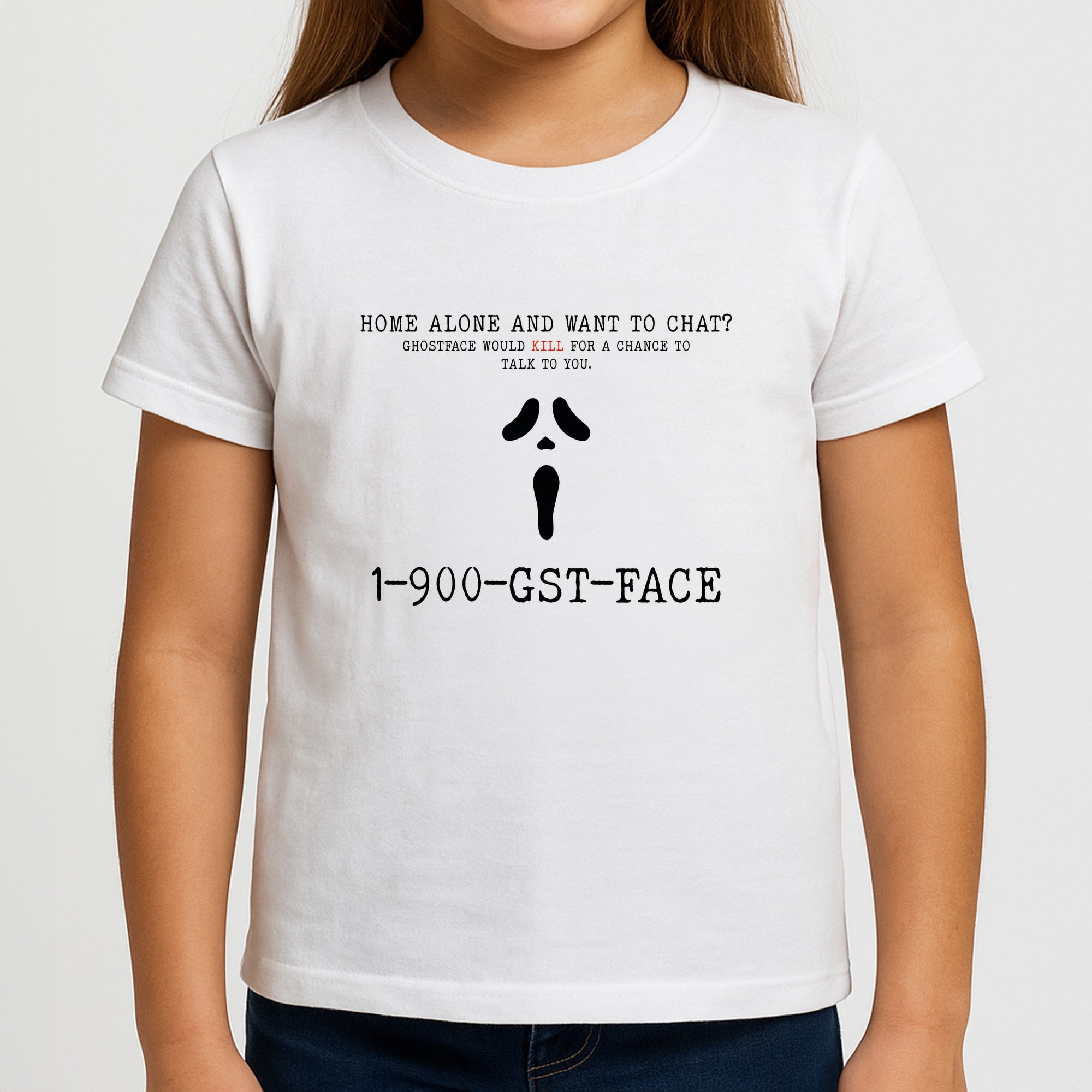 1-800-GST-FACE - Scream Girls T-Shirt
