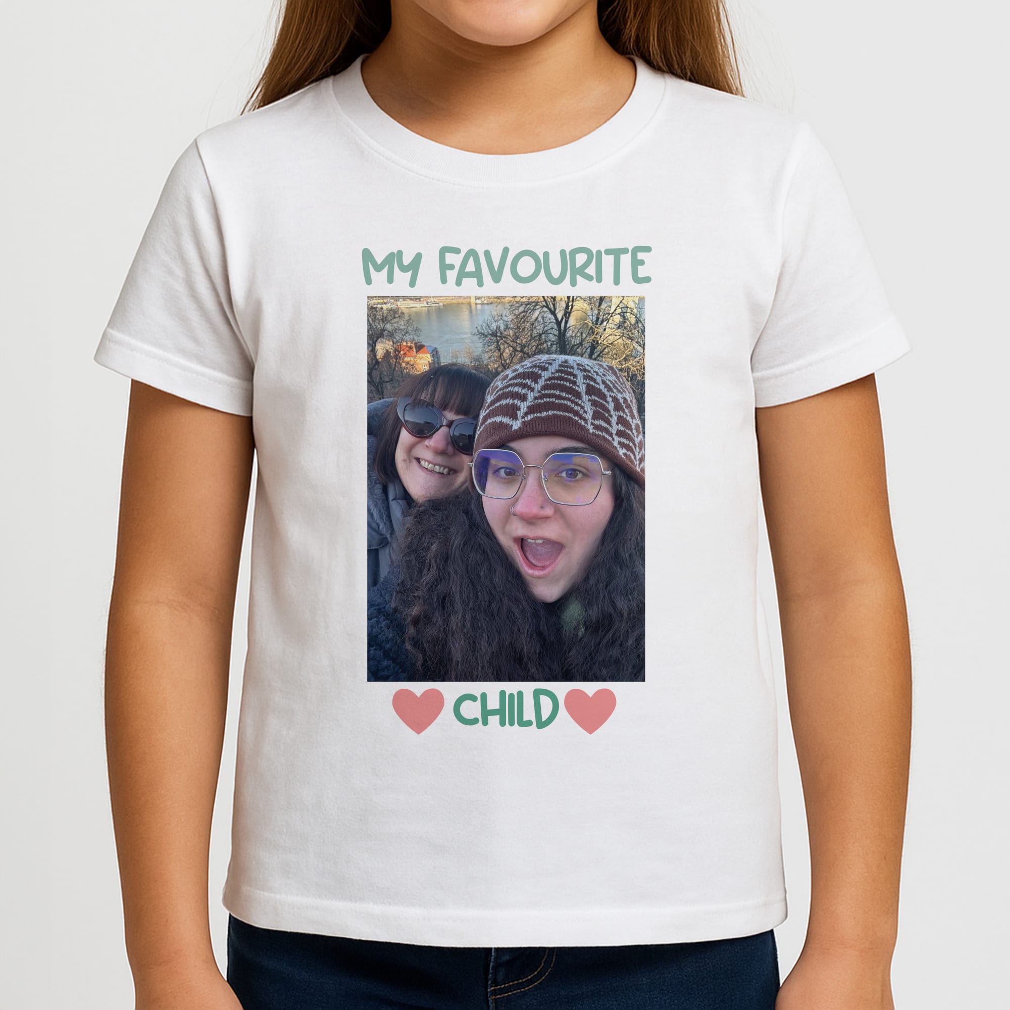 My Favourite Child - Personalised Mother's Day Girls T-Shirt