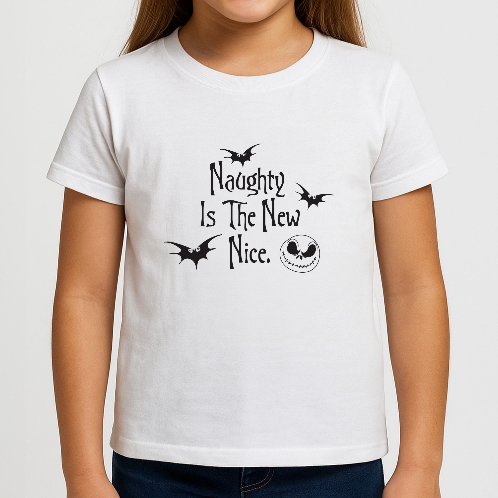 Naughty Is The New Nice Girls T-Shirt