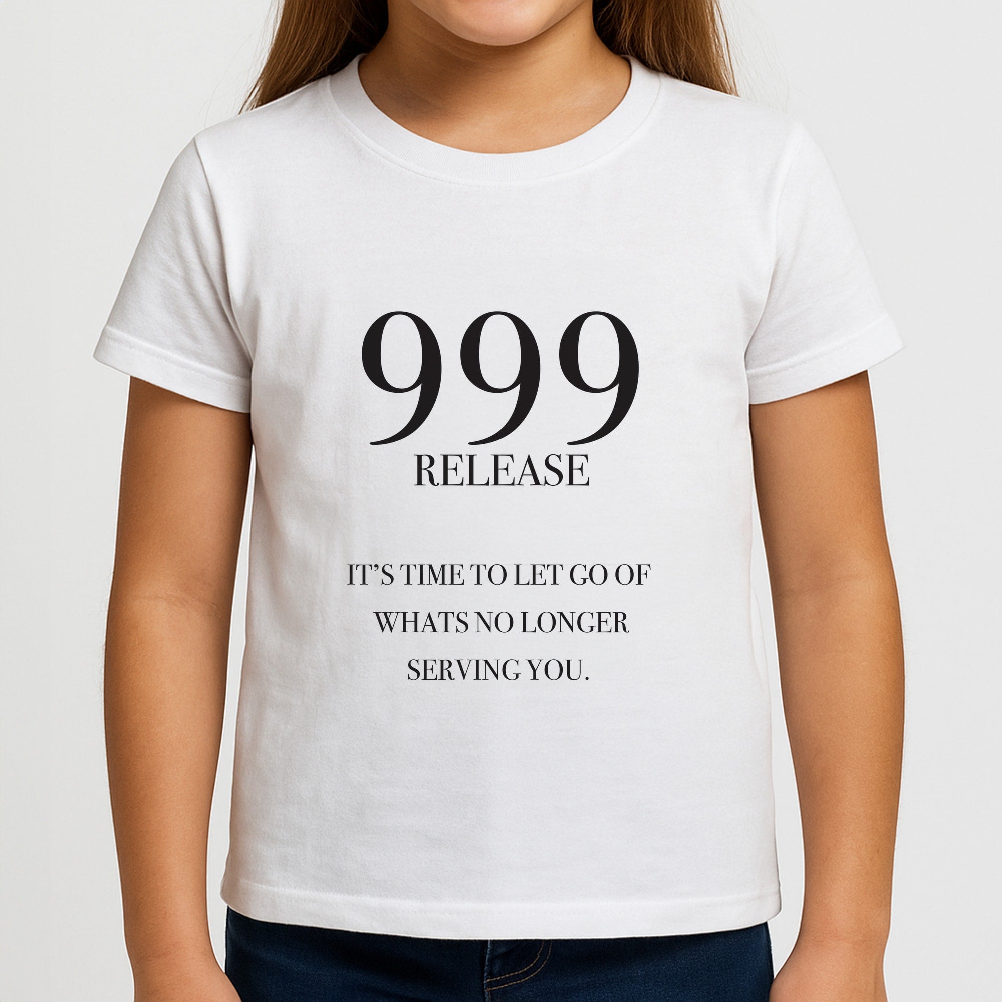 999 - Angel Numbers Girls T-Shirt