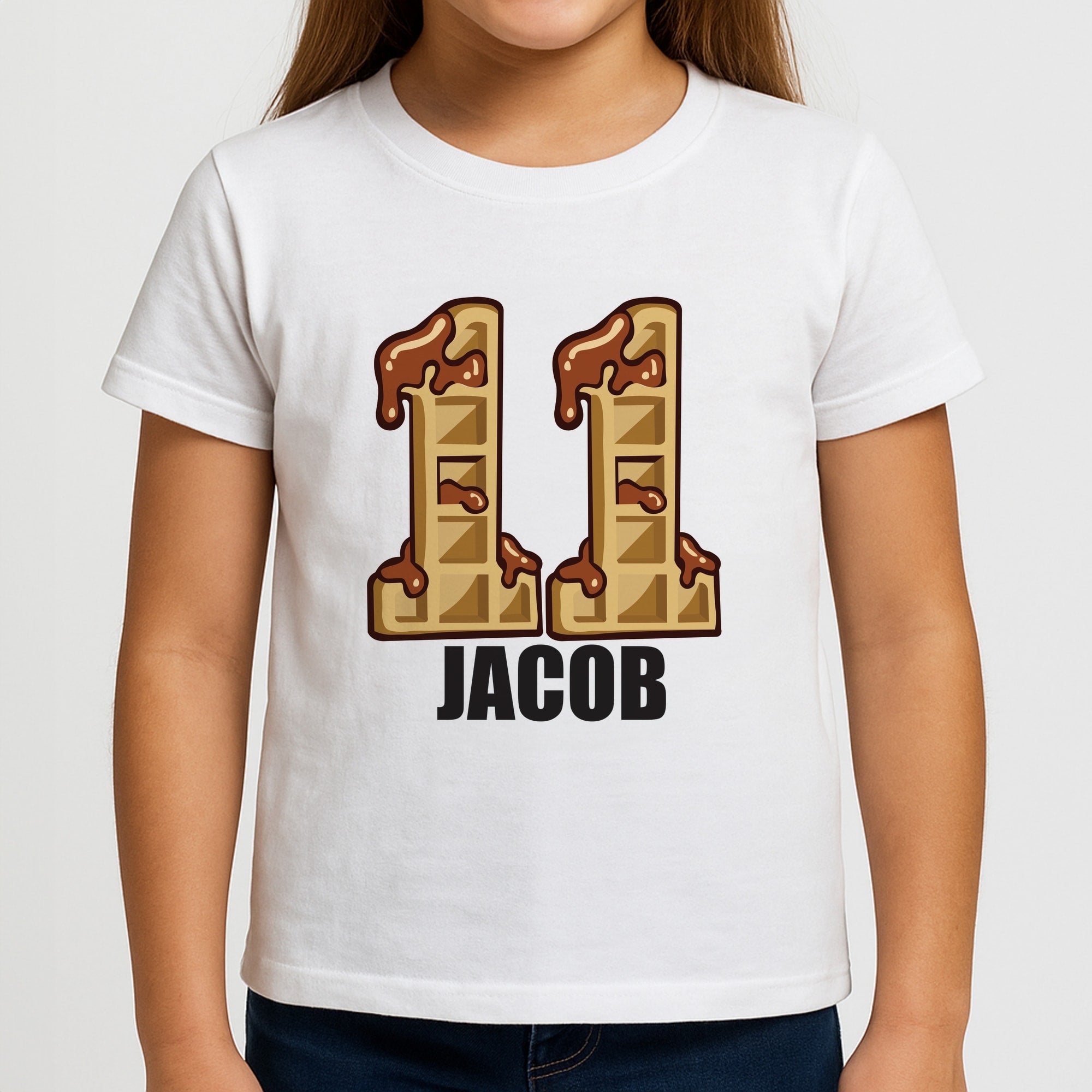 Eleven - Personalised Stranger Girls T-Shirt