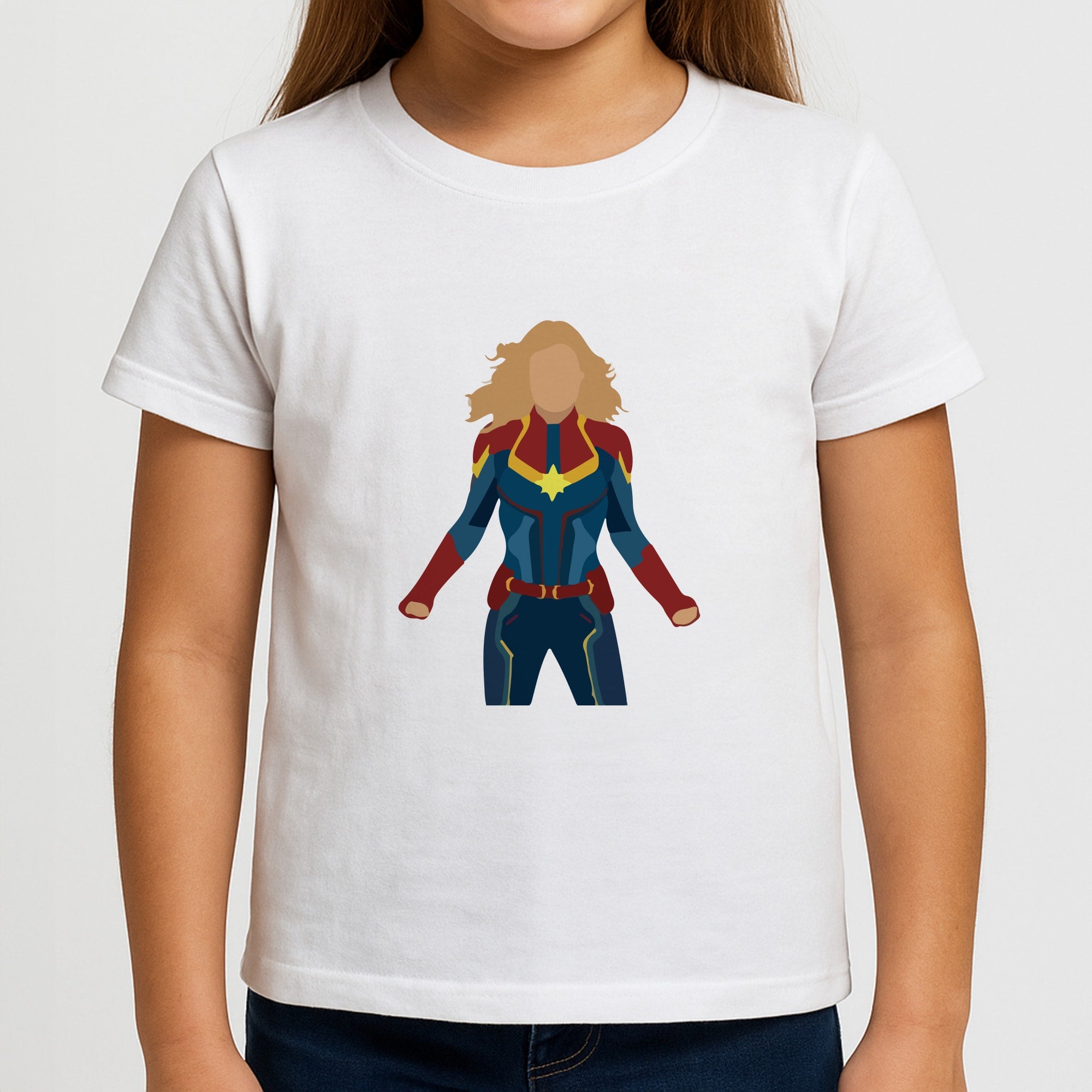 Captain Marvel Girls T-Shirt