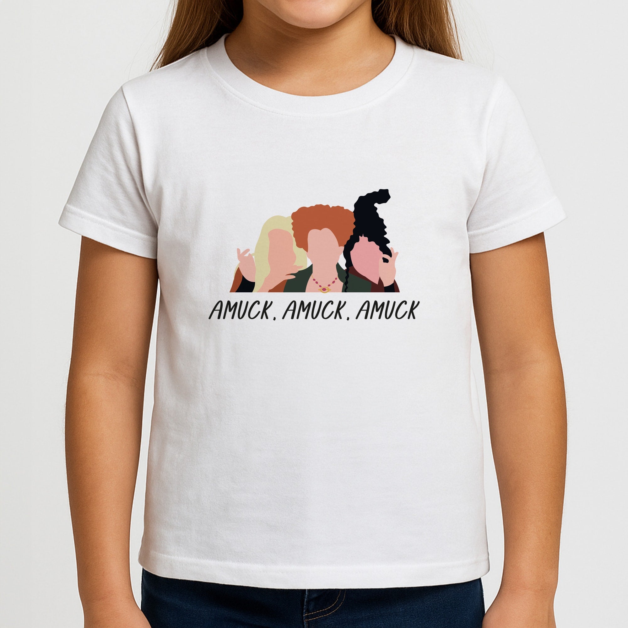 Amuck, Amuck, Amuck - Hocus Halloween Girls T-Shirt