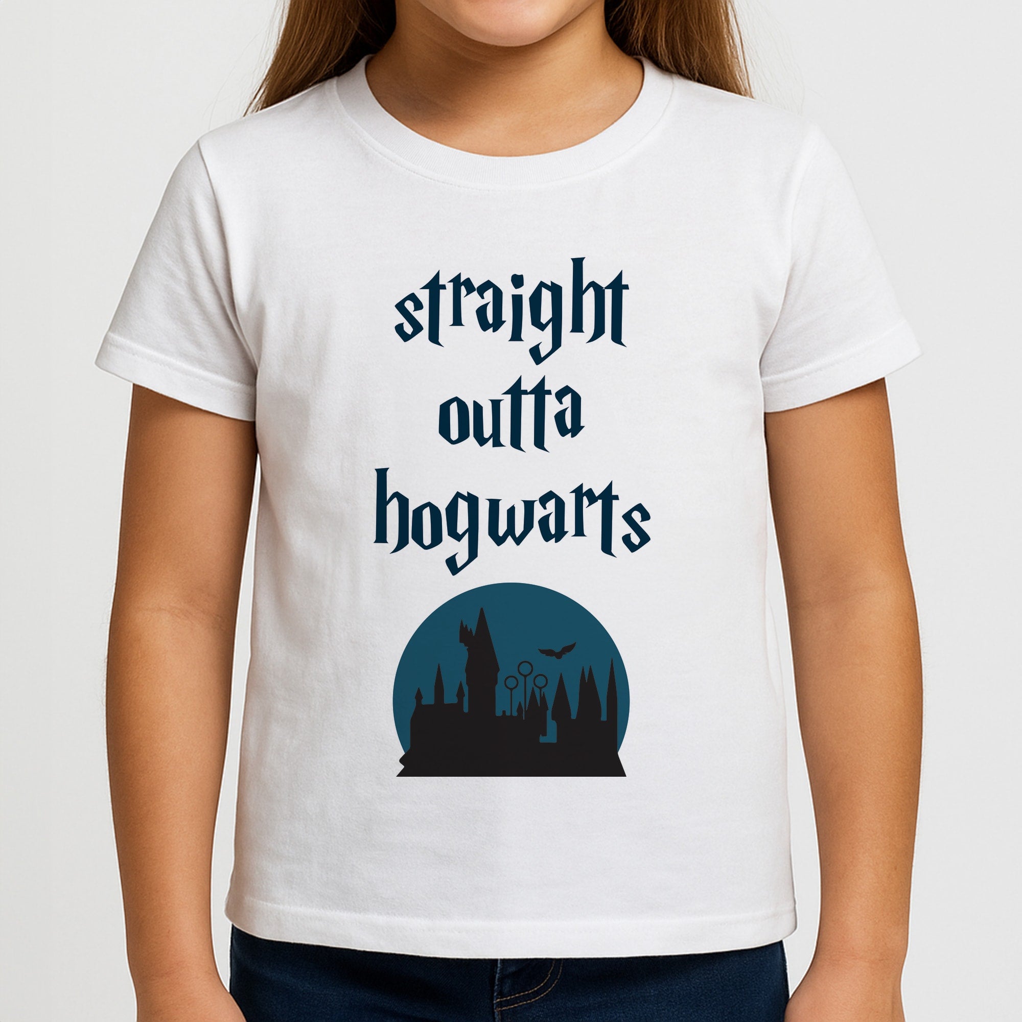 Straight Outta Hogwarts Girls T-Shirt
