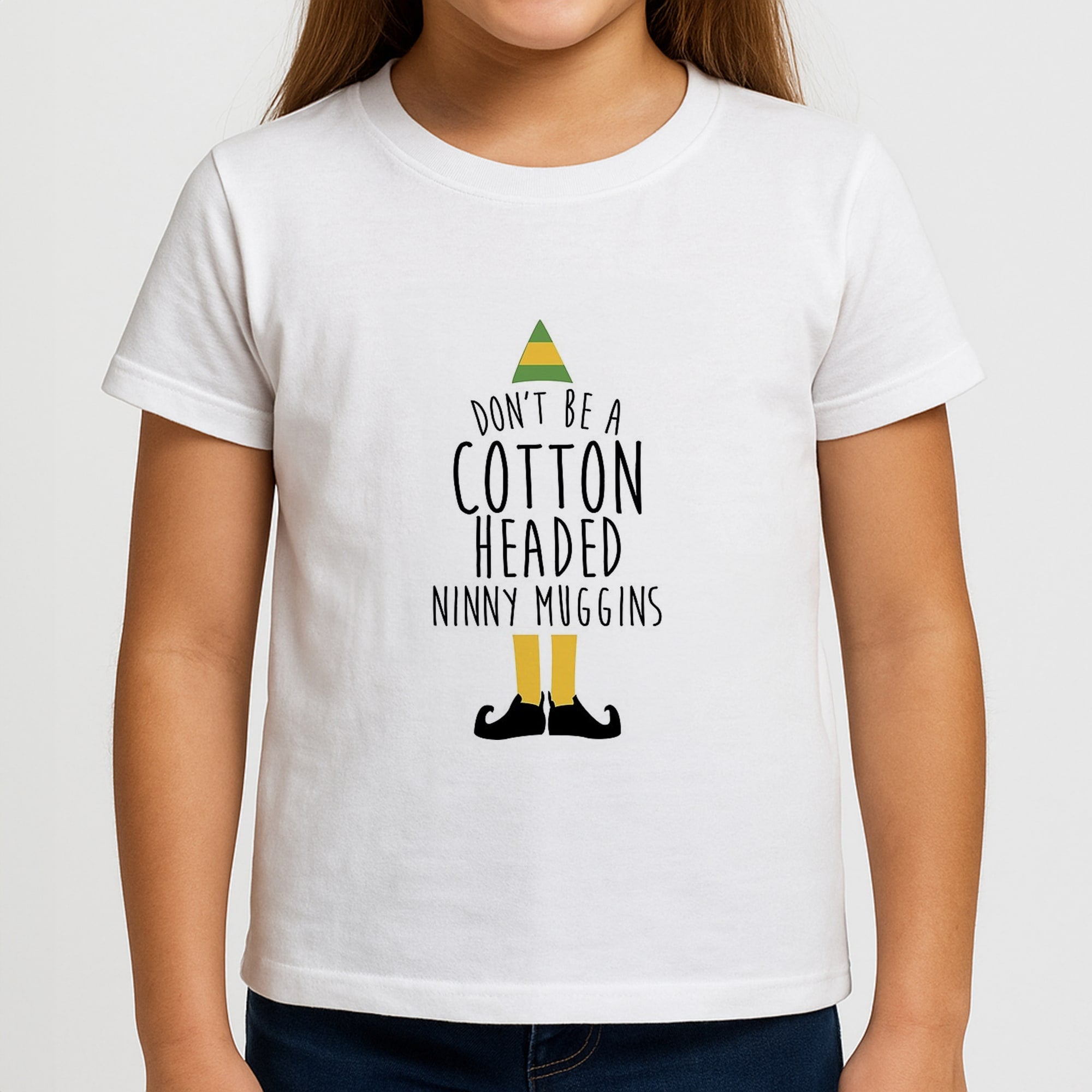 Cotton Headed Ninny Muggins - Buddy The Elf Girls T-Shirt