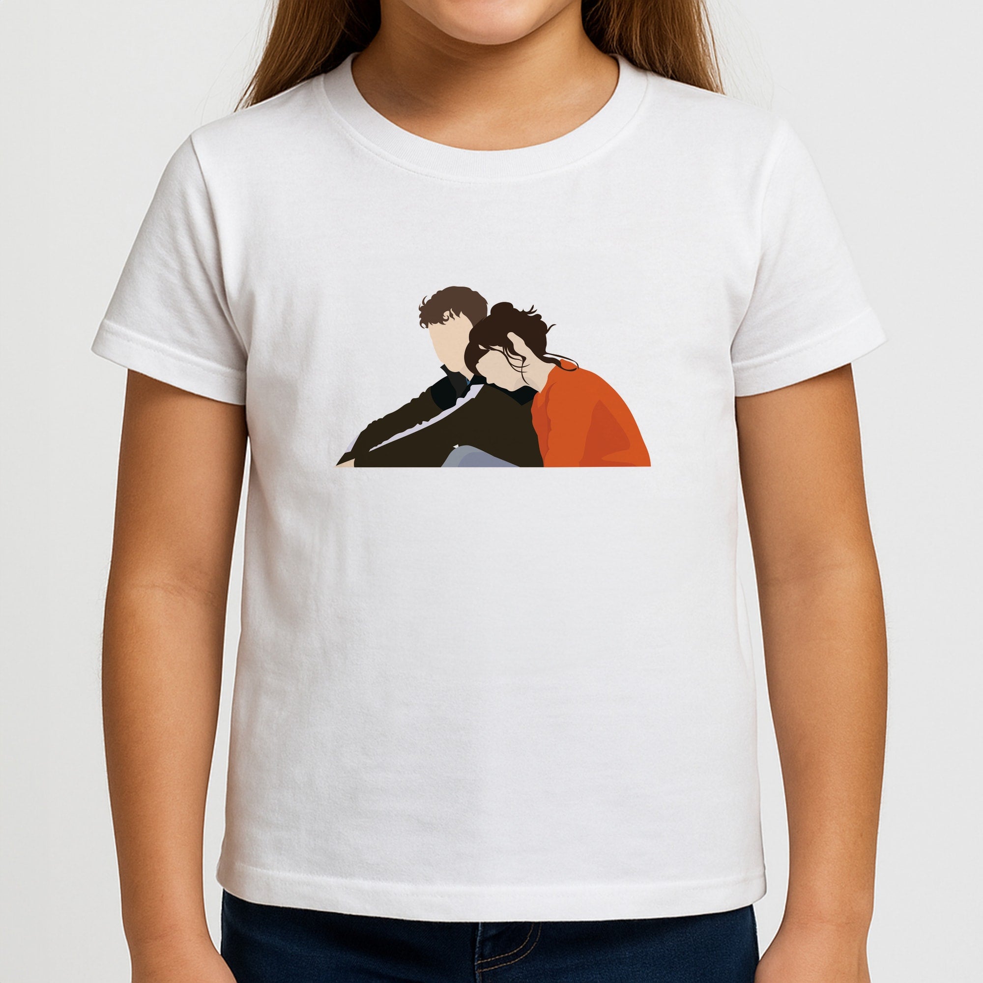 Marianne Resting On Connell Girls T-Shirt