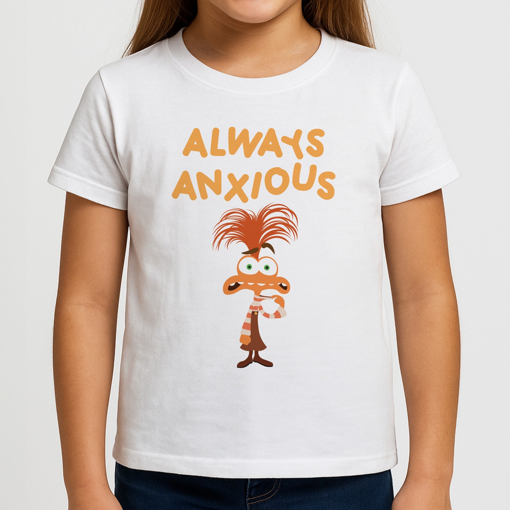Always Anxious - Inside Out Girls T-Shirt