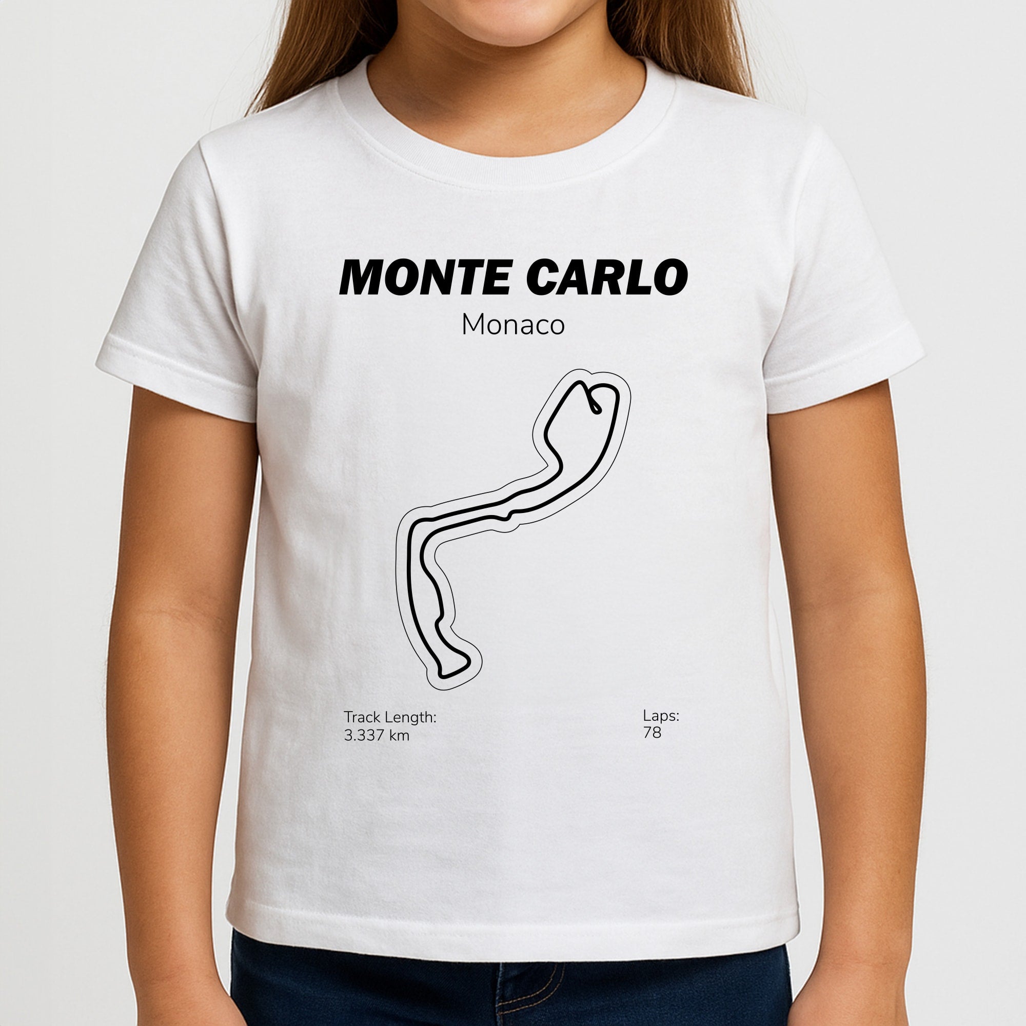 Monte Carlo Circuit Girls T-Shirt