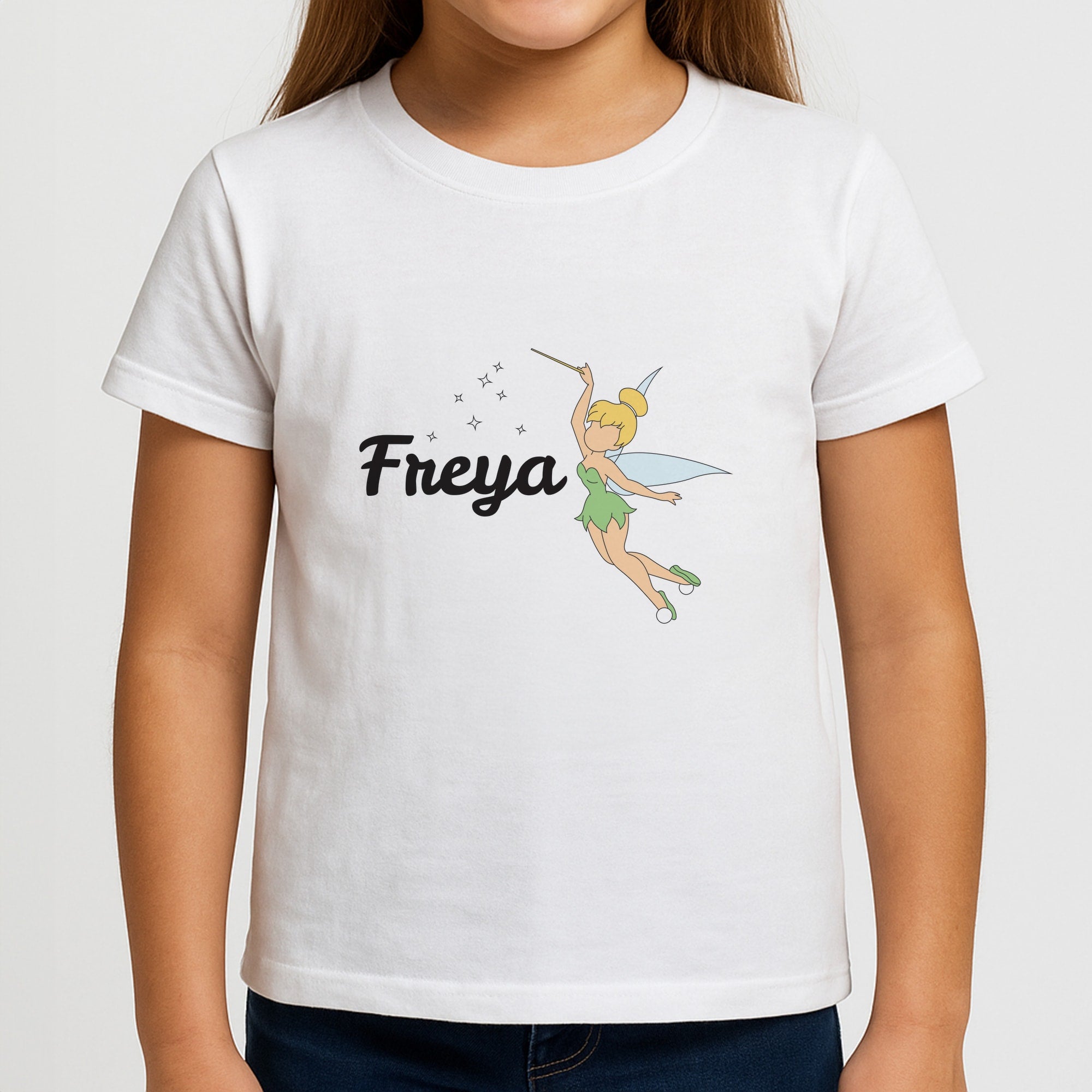 Tinkerbell - Personalised Fairytale Kids T-Shirt