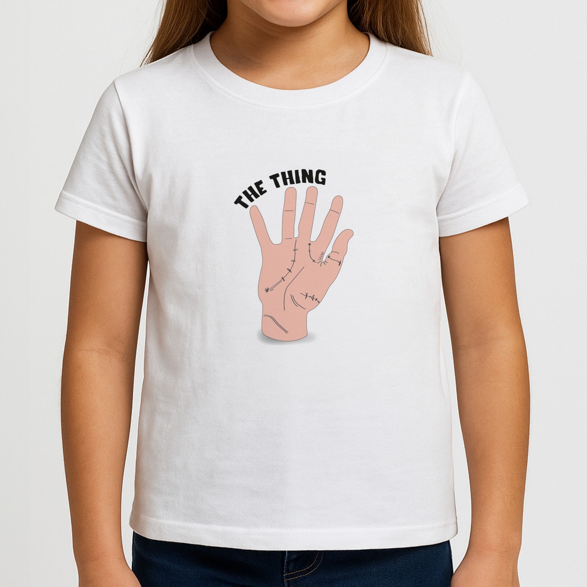 The Thing Wednesday Girls T-Shirt