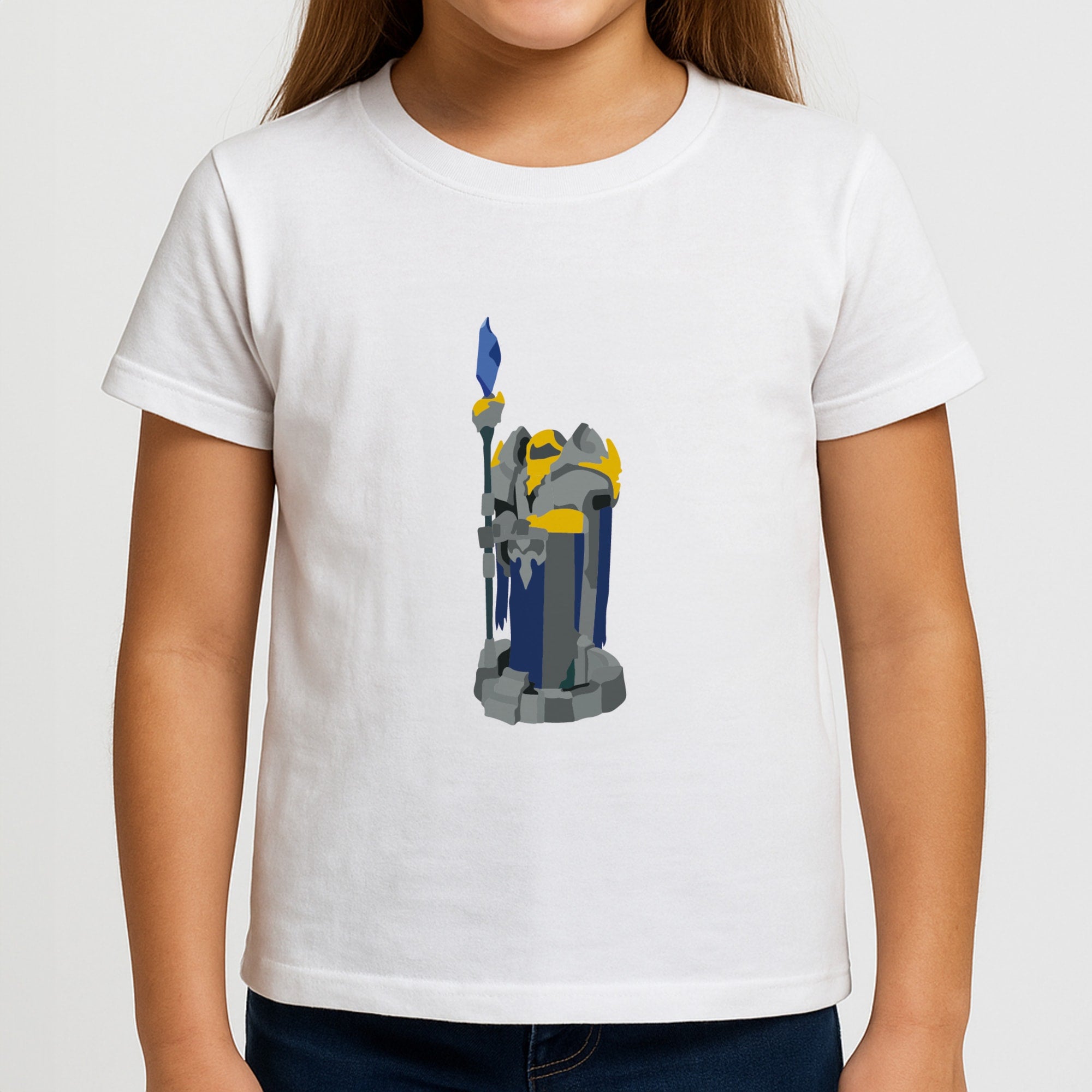 Turret Blue - League Of Legends Girls T-Shirt